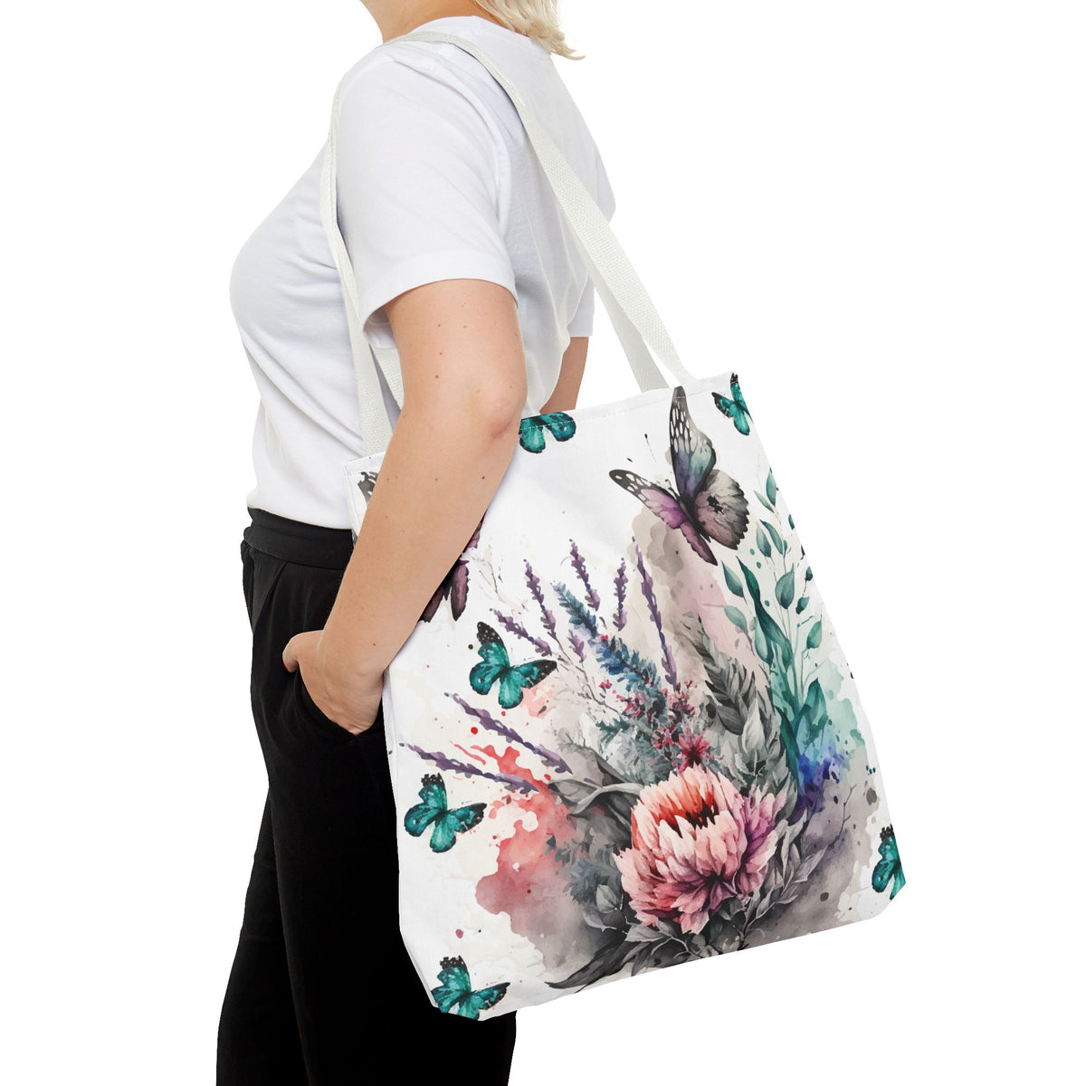 Butterfly Canvas Tote