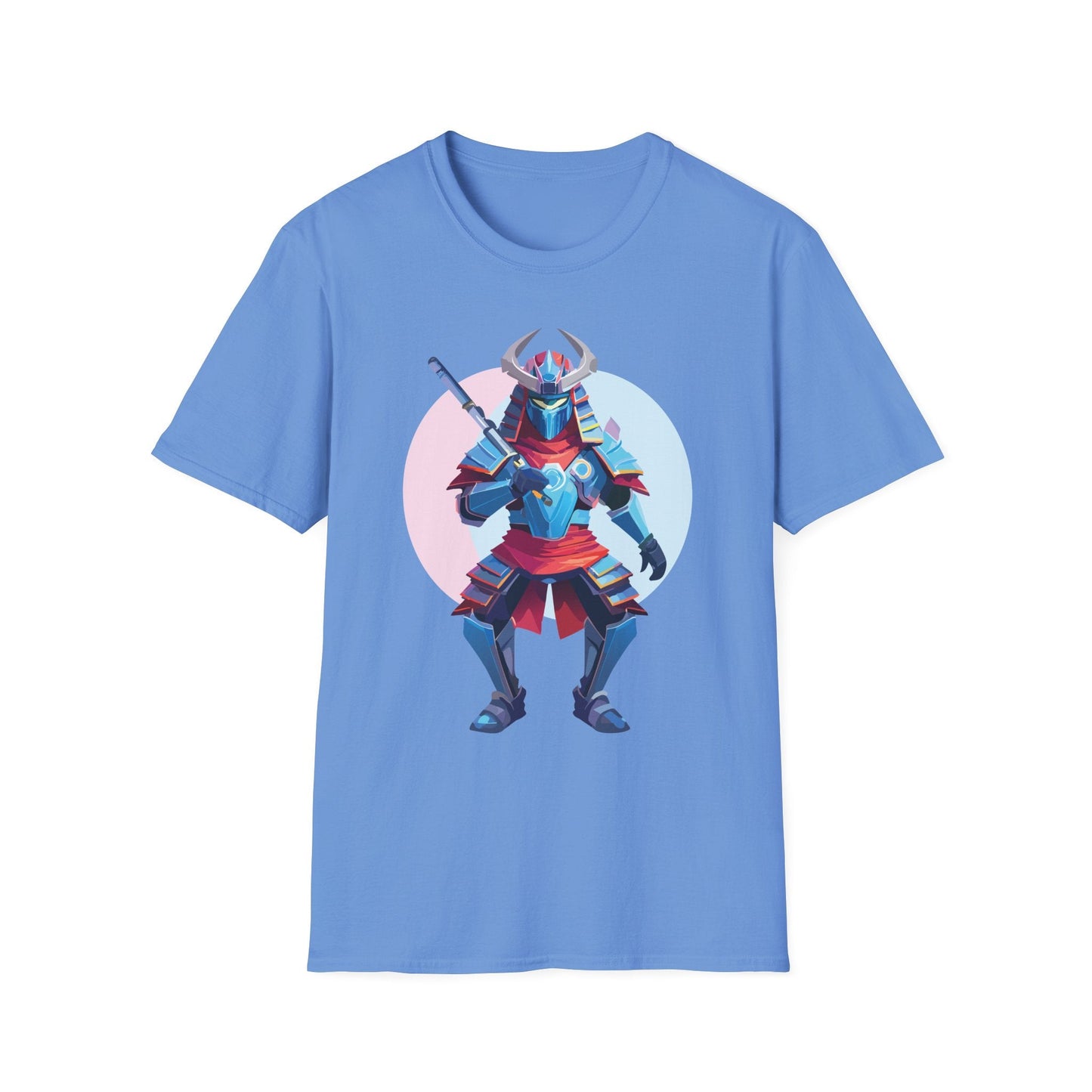 Samurai T Shirt Unisex Softstyle Tee Made From 100 Percent Ring Spun Cotton Gildan 64000
