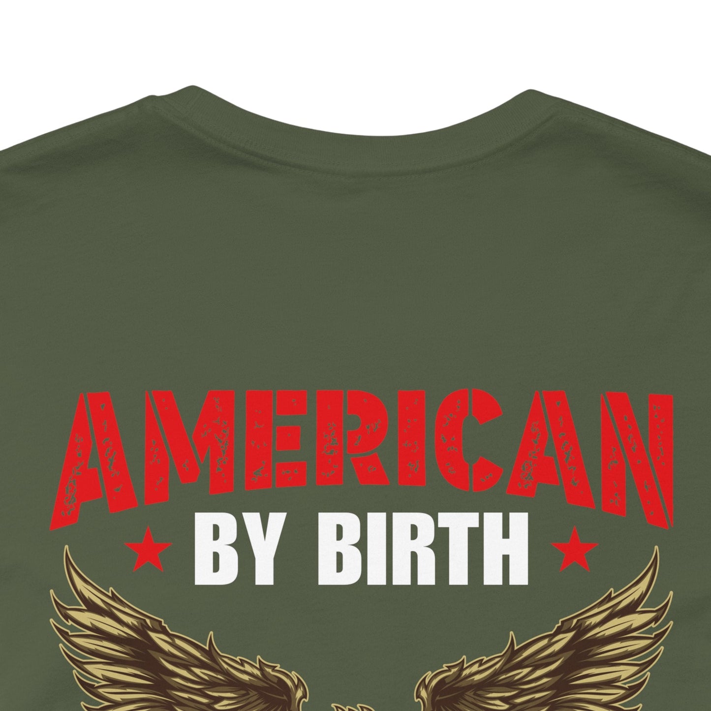 Army Veteran Patriotic Graphic Design Unisex Cotton T-Shirt v23