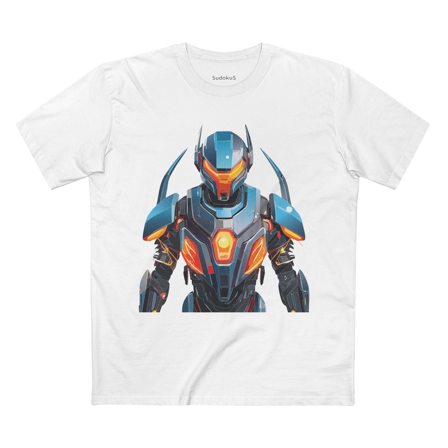 Cyborg Robot Graphic Unisex 100 Cotton Staple Tee 21