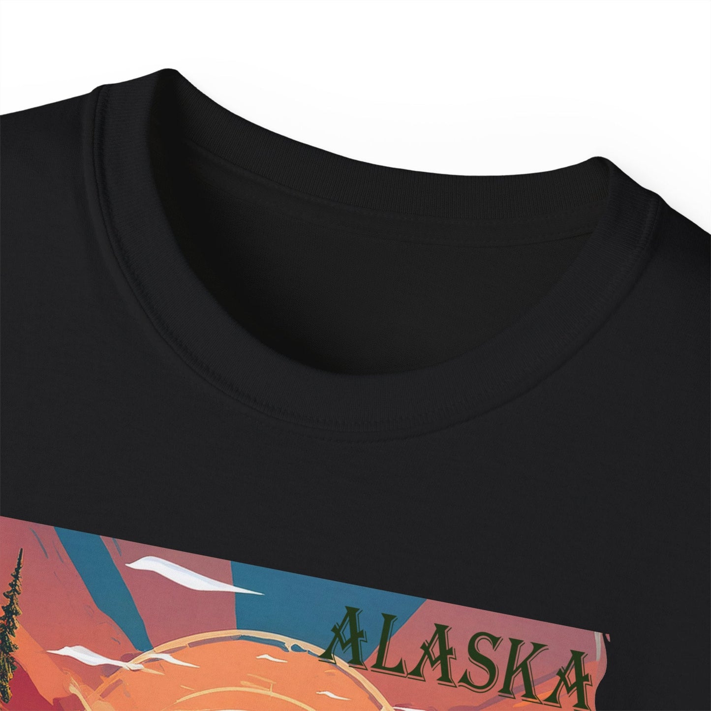 Alaska Graphic Unisex Cotton T‑Shirt 4