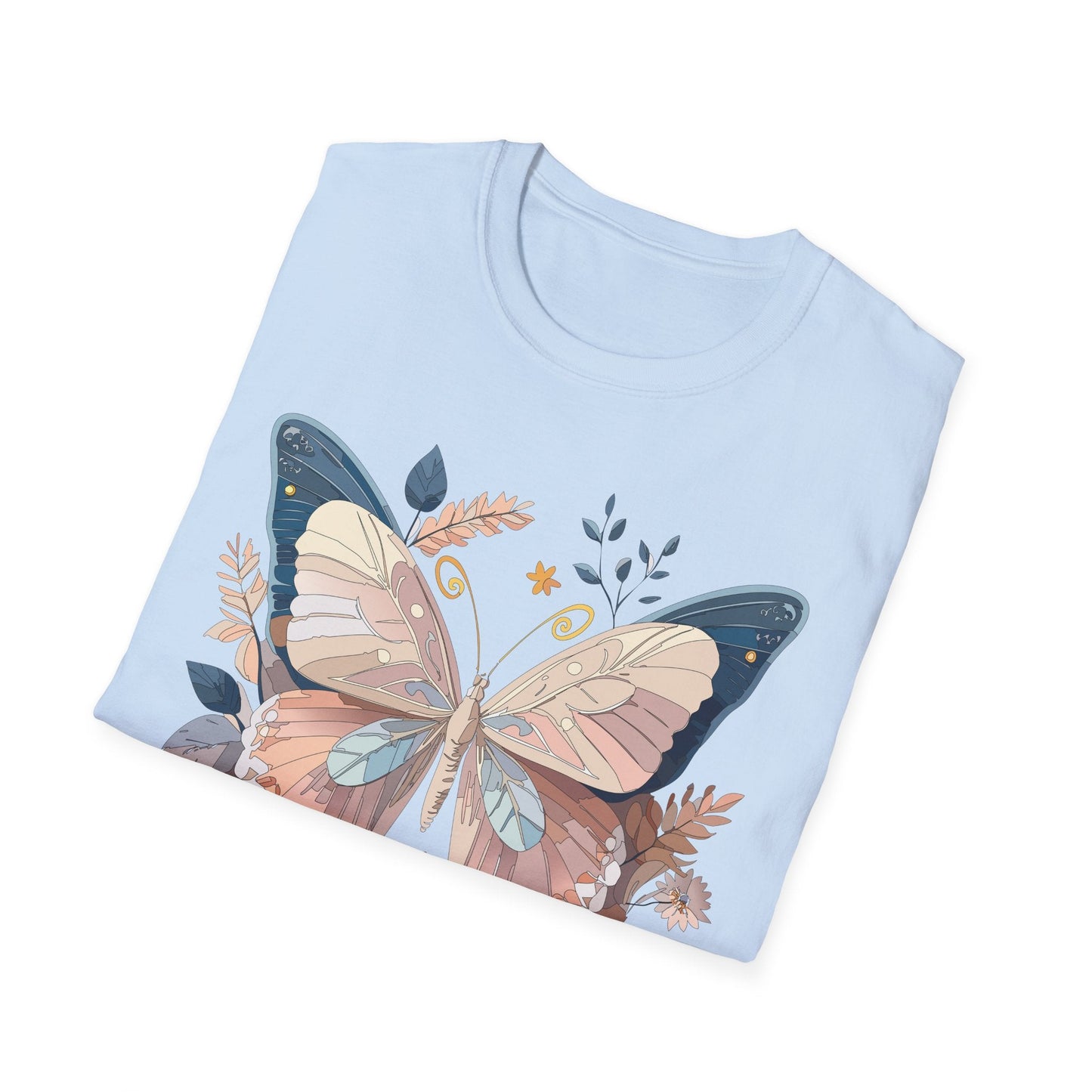Monarch Butterfly Shirt Unisex Softstyle T Shirt 100 Percent Ring Spun Cotton Gildan 64000