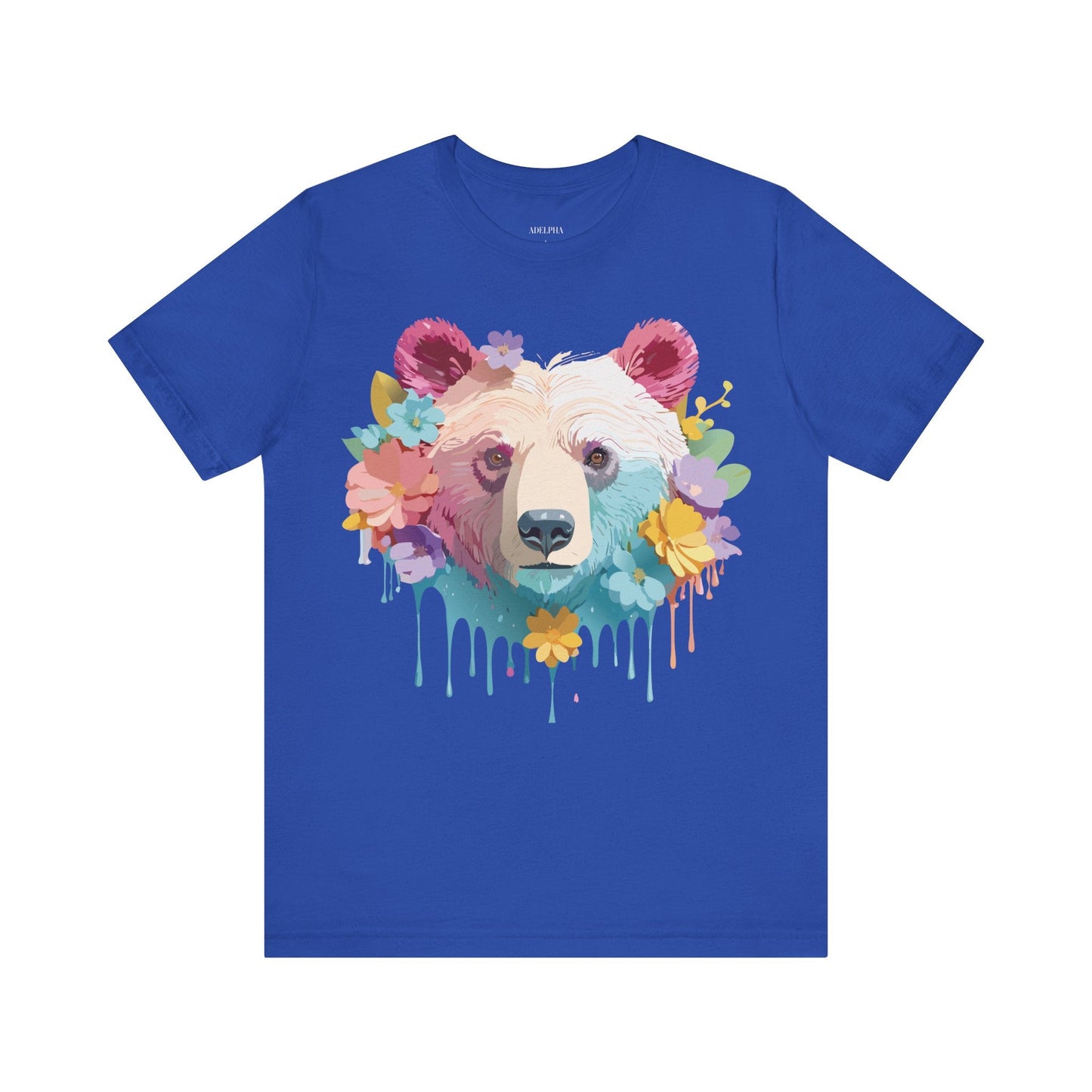 Bear Graphic T Shirt Unisex Adelpha Vintage Inspired Artwork Tee