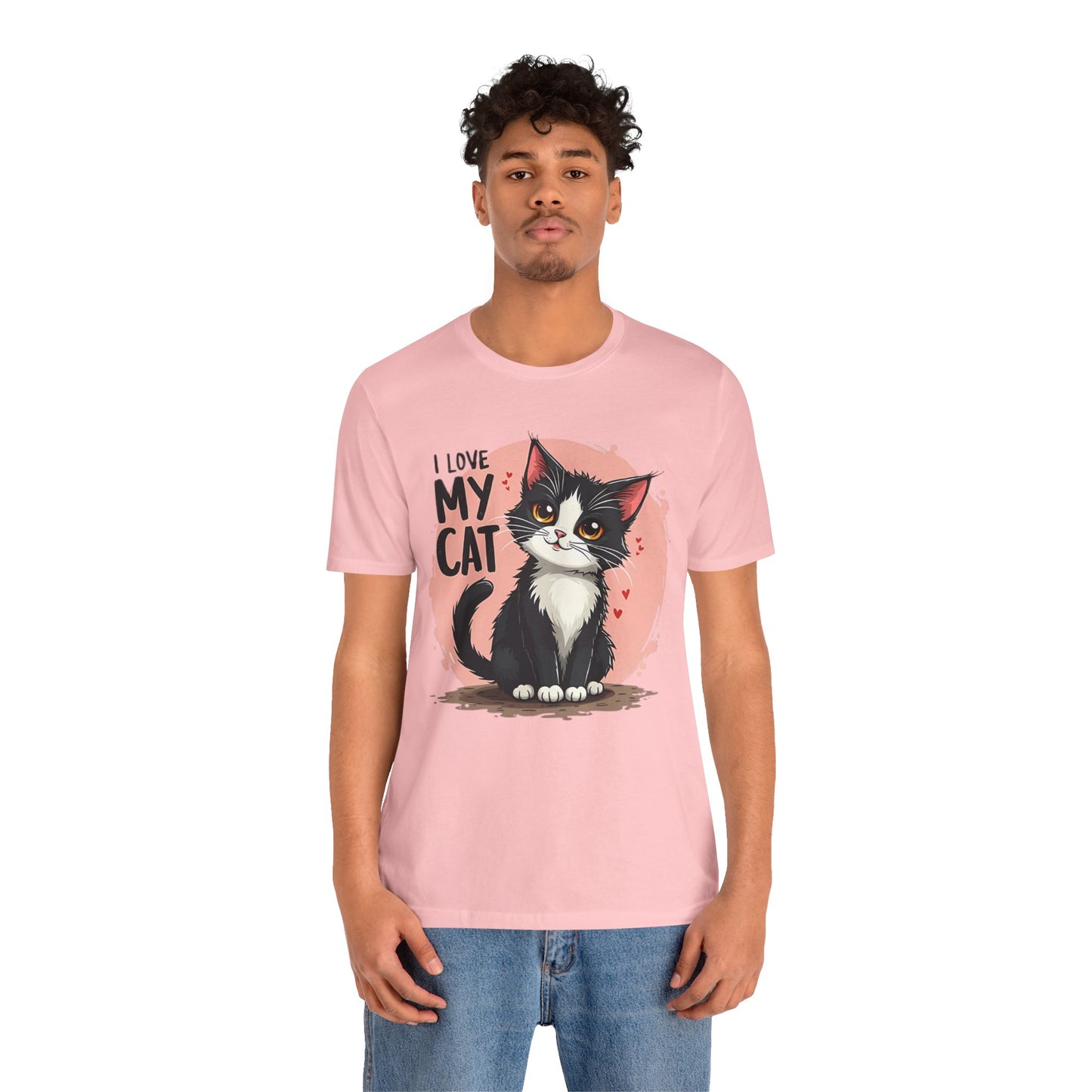 I Love My Cat Shirt, Cat Tee Shirt, Funny Kitty T-Shirt, Kitty Top, Animal Tees, Funny Animal T-Shirt, Graphic Tee