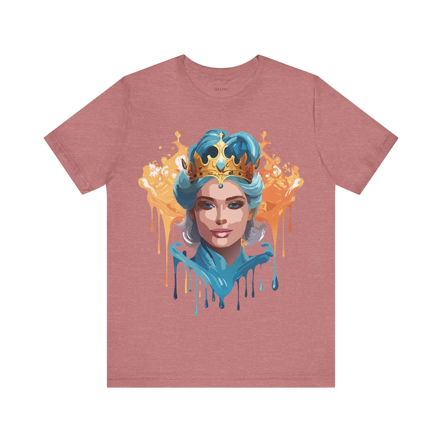 Queen Woman Portrait Graphic Unisex 100 Cotton Vintage Artwork Tee 17