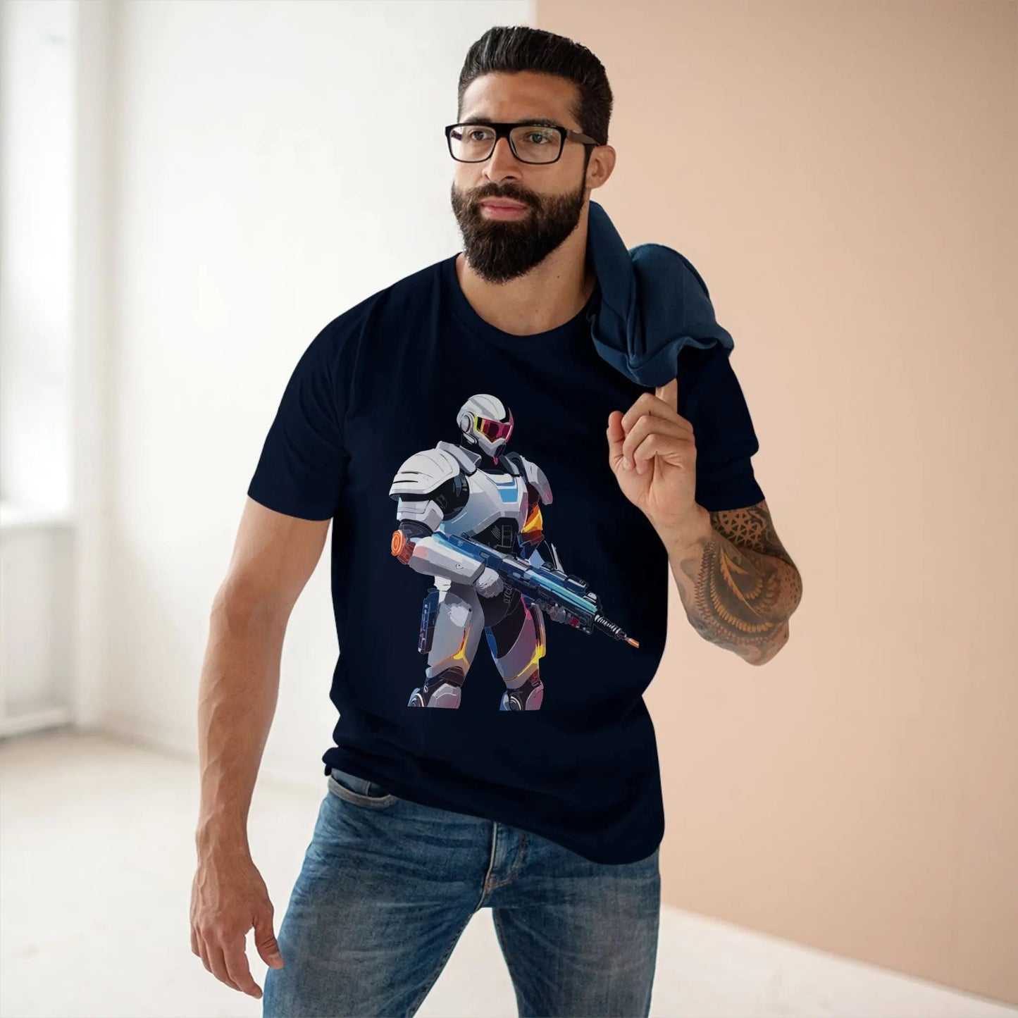 Robocop Graphic Unisex 100 Cotton Staple Tee 7