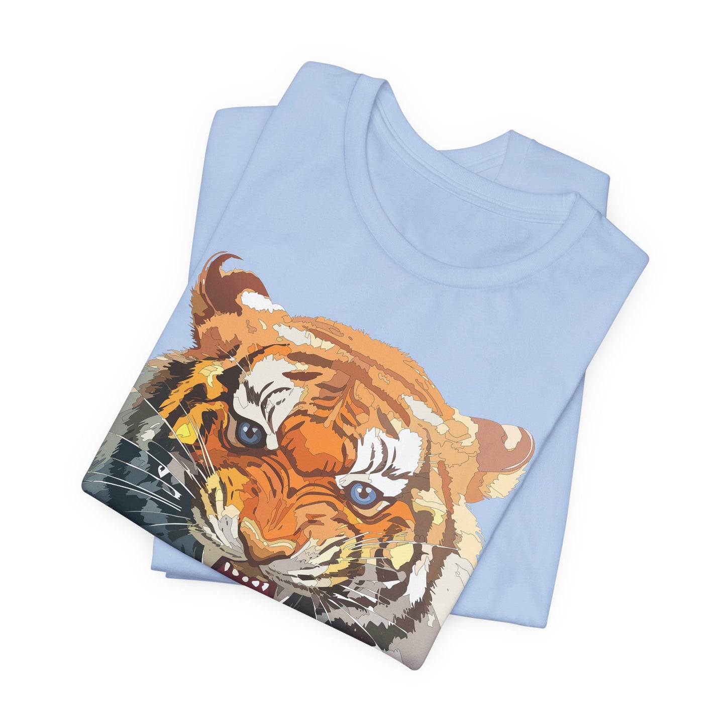 Tiger Shirt, Animal Shirt, T-Shirt with Tiger, Art Design Tee, Animal Tees, Safari T-Shirt, Graphic Design Tee 14