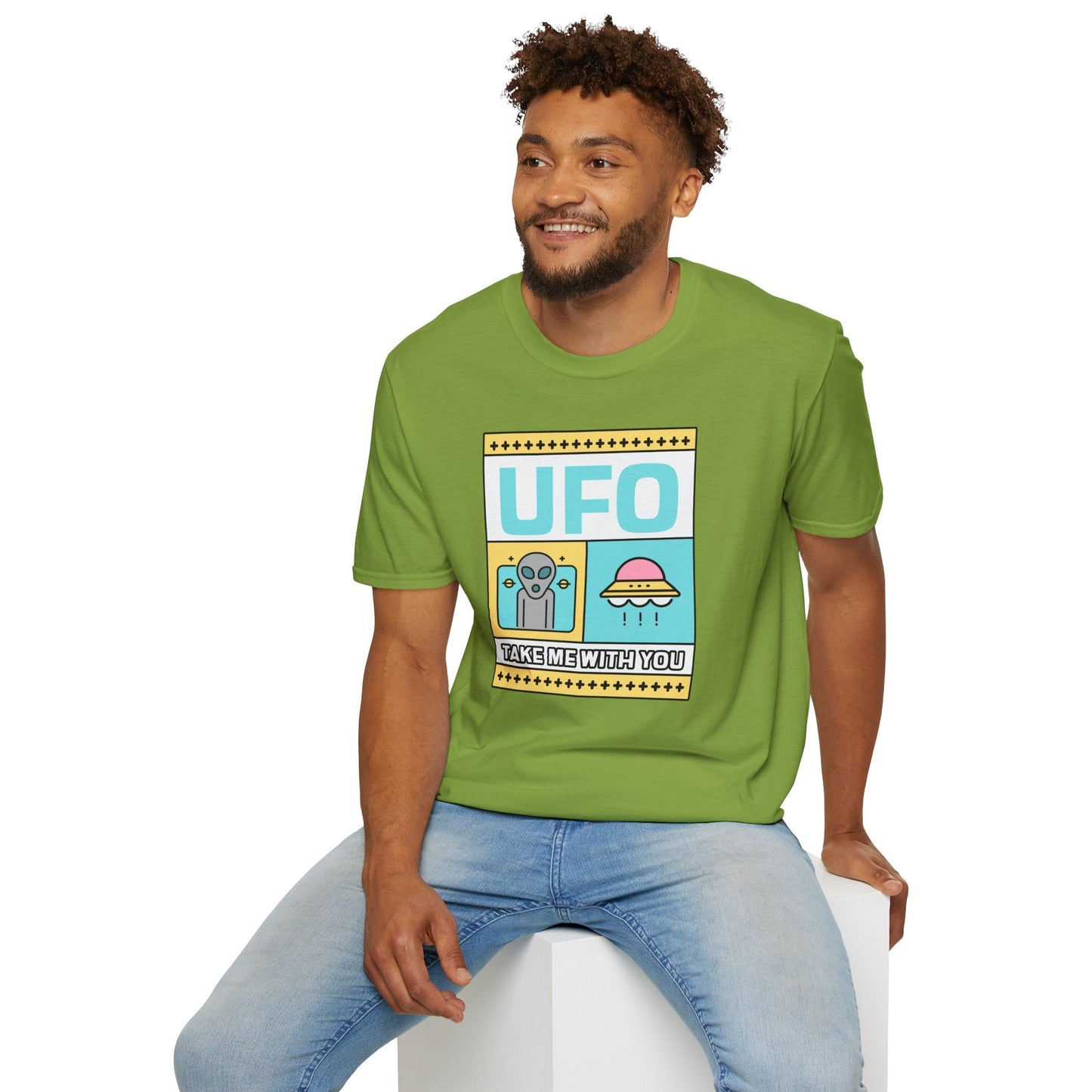 UFO Take Me With You Graphic TShirt