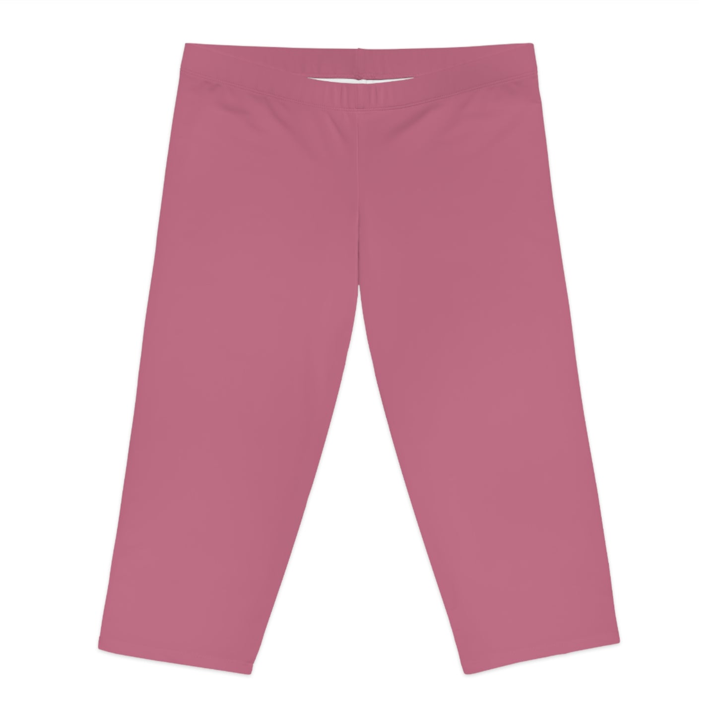 Pink Color Capri Leggings, Pink Capri Leggings 19