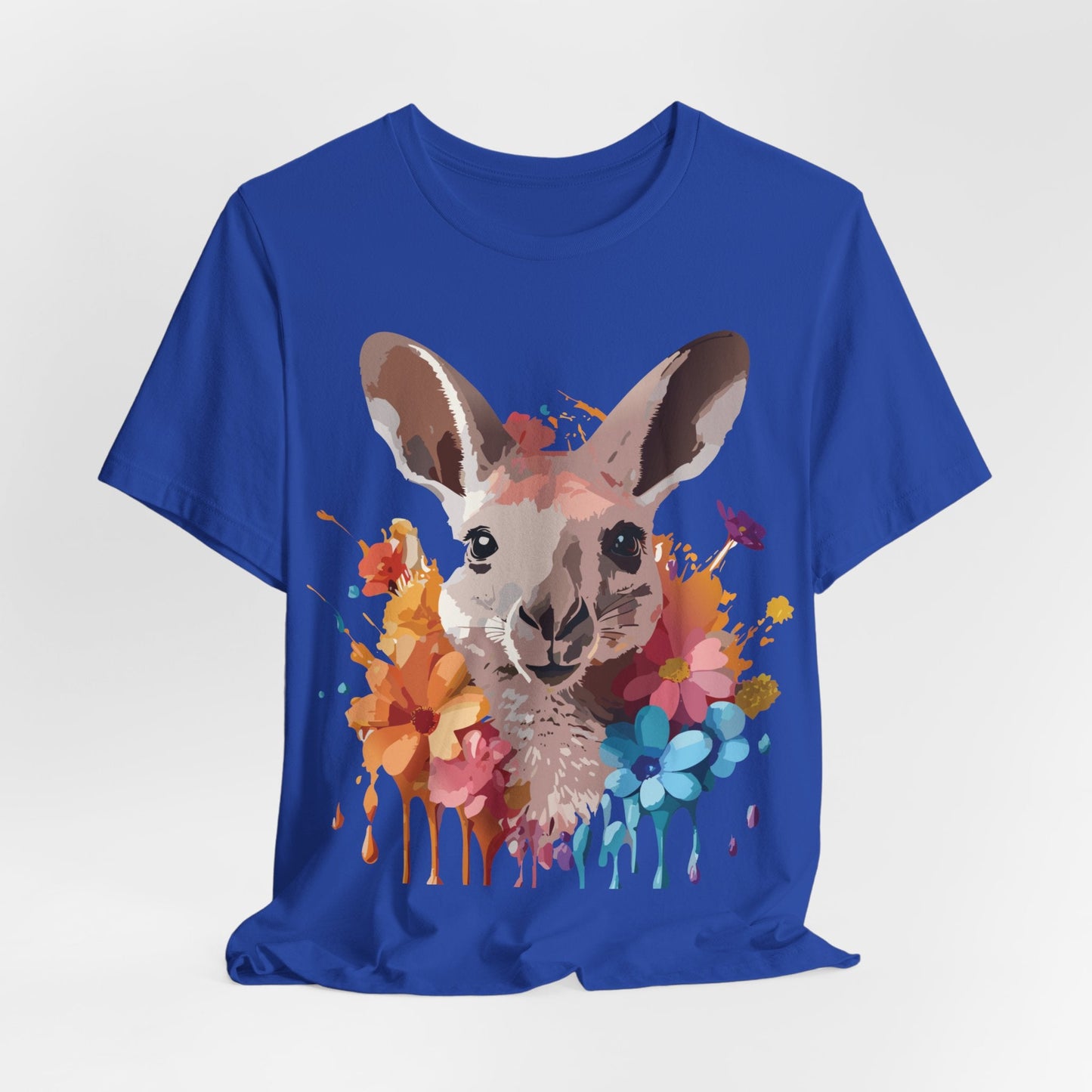 Kangaroo Graphic T Shirt Unisex Adelpha Art Design Vintage Inspired Tee With Original Artwork