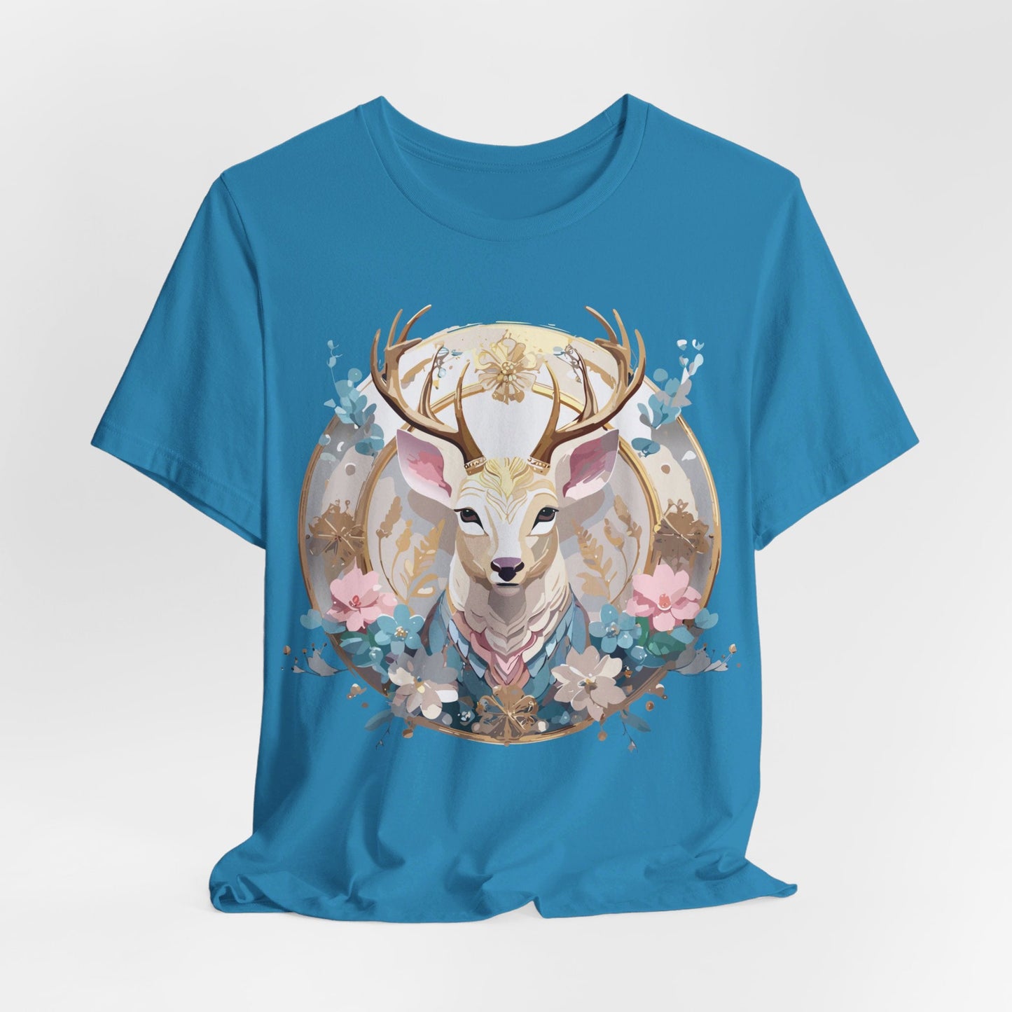Adelpha Medallion Graphic Tee Unisex Short Sleeve Vintage Inspired Premium Art Design