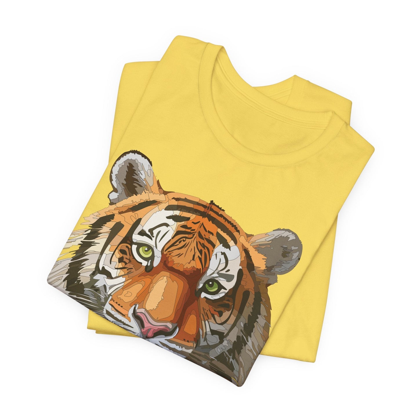 Unisex Animal Art Design Tee Shirt Wild Animals Graphic Tee Softstyle Gildan 64000