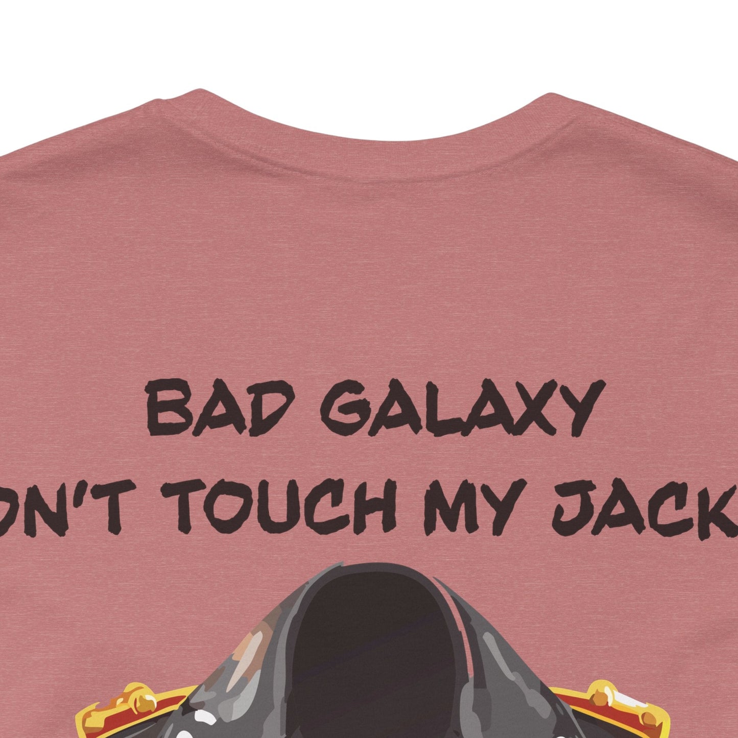 Punk Rock Tee Shirt From Bad Galaxy Made To Order 100 Percent Cotton With Eco Friendly Inks