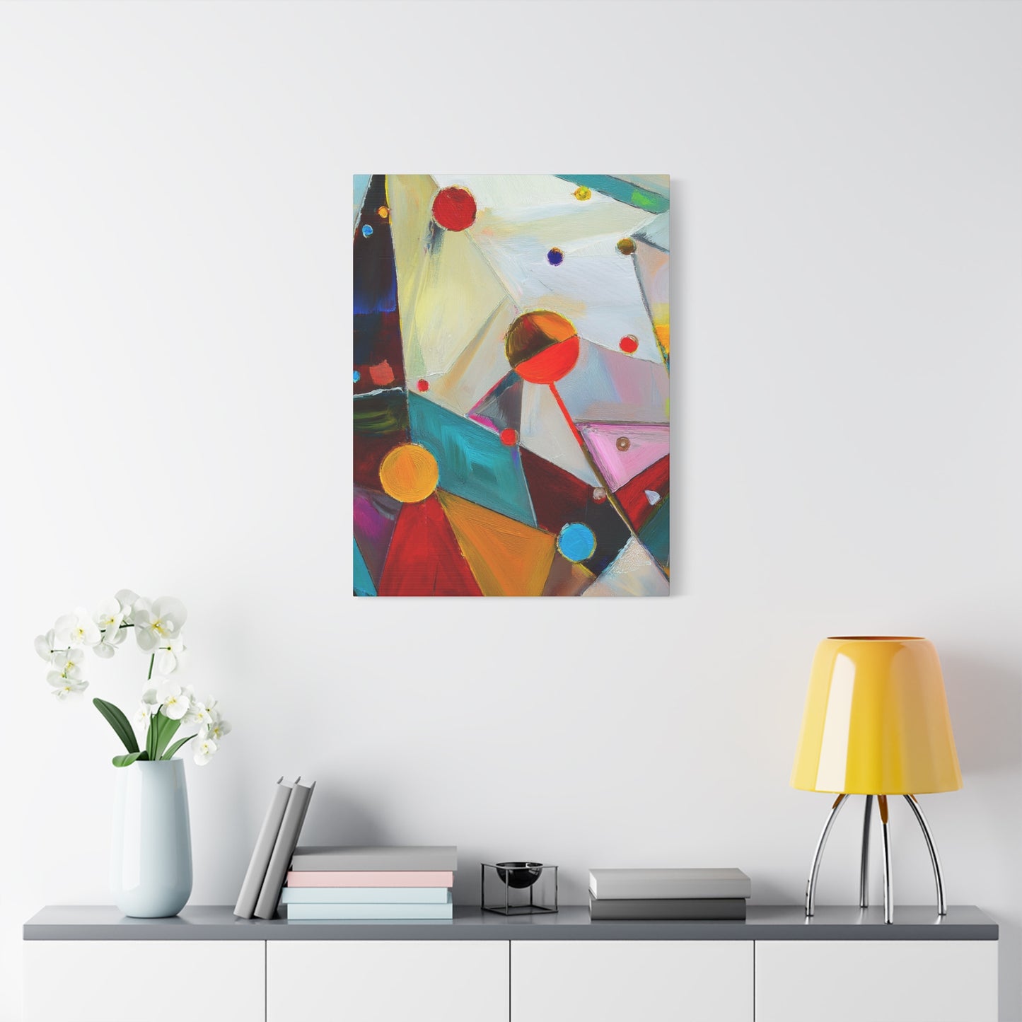 Abstract Oil Painting Print Canvas 20x24,20x30,24x30 24x32,24x36,30x40 32x48,36x48,40x60 Pine-Wood Inner Frame ABS-172