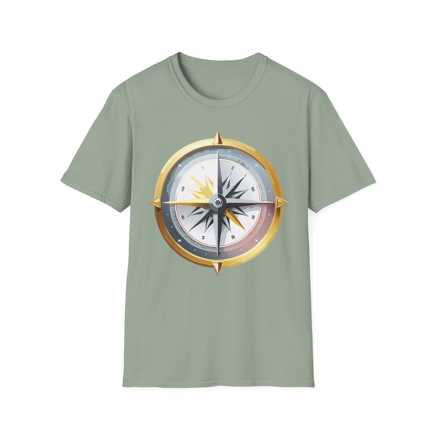 Compass Navigator Graphic Tee Unisex 100 Cotton 8