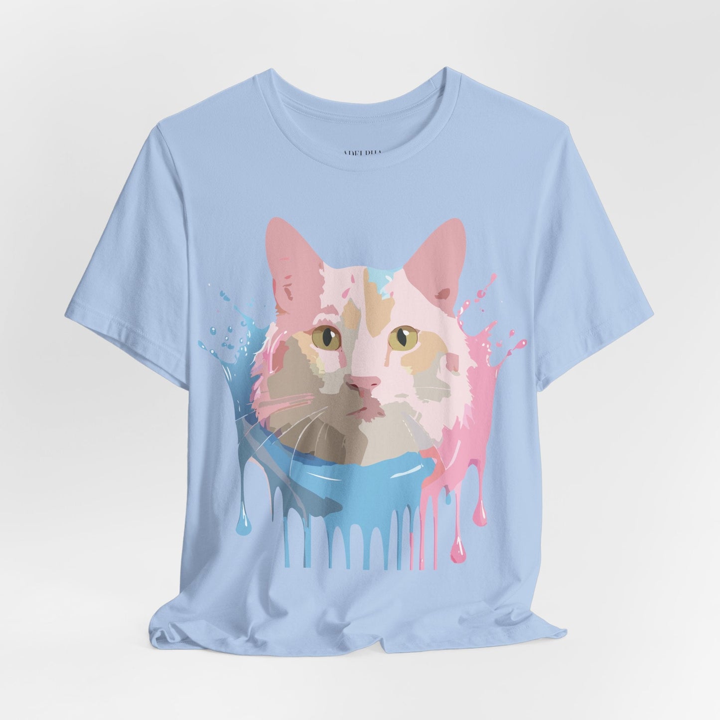 Cat Graphic Tee Unisex Vintage Style Shirt Adelpha Art Design