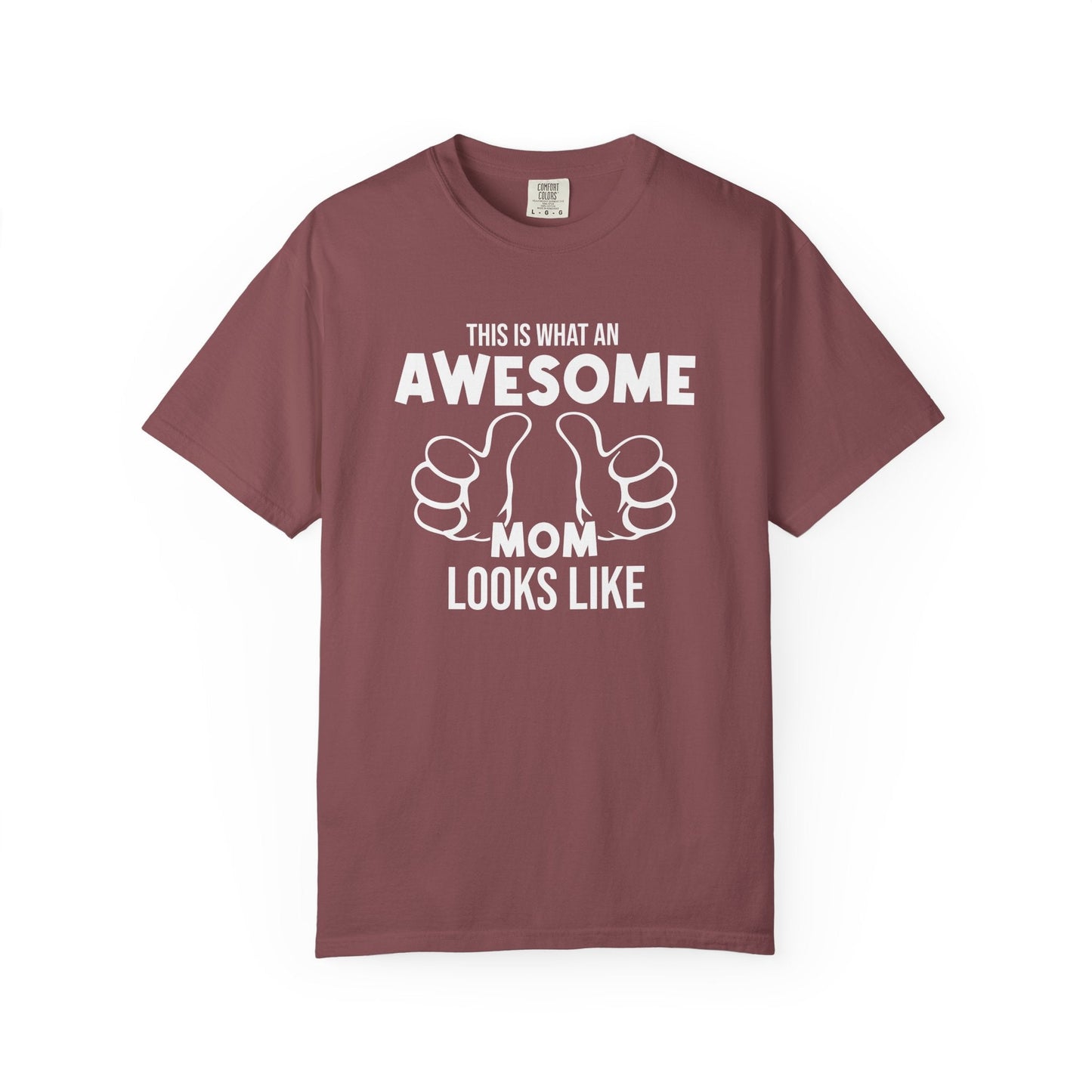 Mom T-shirt Mother's Day Mama Tee Unisex Comfort Colors Garment-Dyed Cotton h25