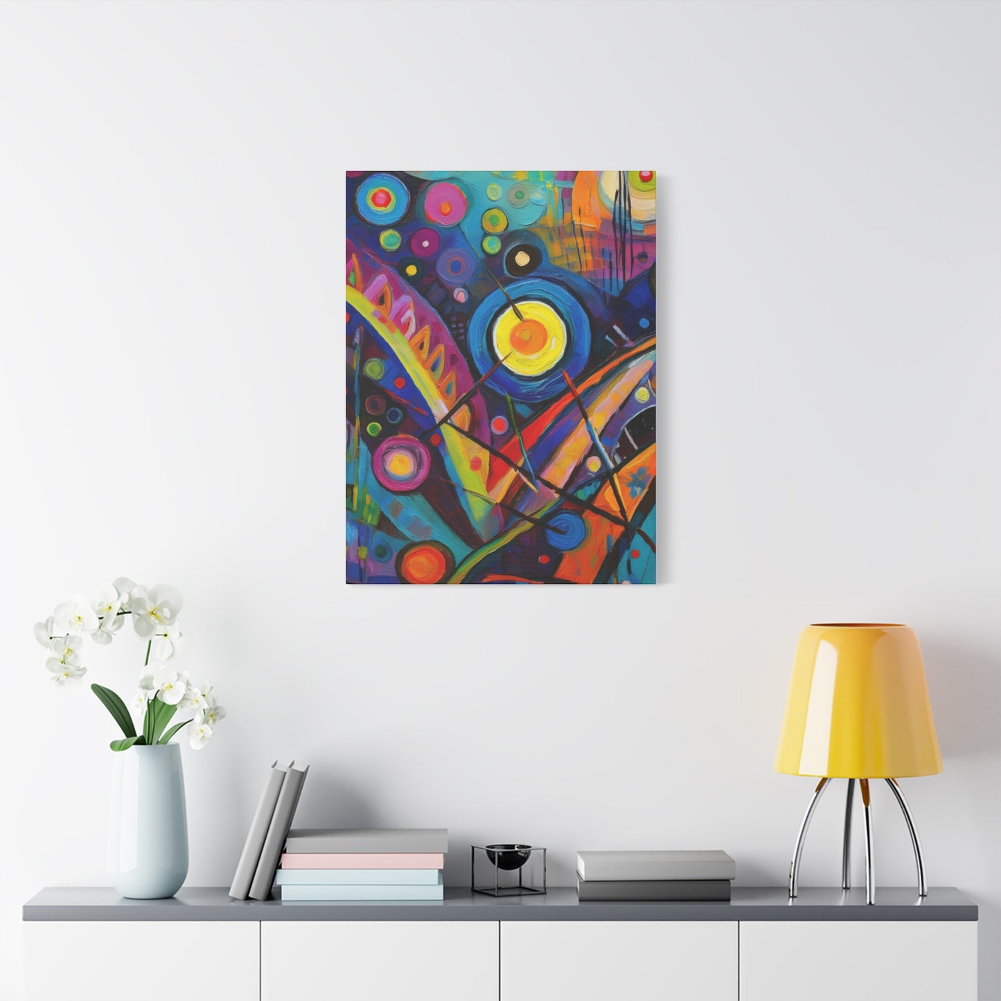 Abstract Oil Painting Print Canvas 20x24,20x30,24x30 24x32,24x36,30x40 32x48,36x48,40x60 Pine-Wood Inner Frame ABS-127
