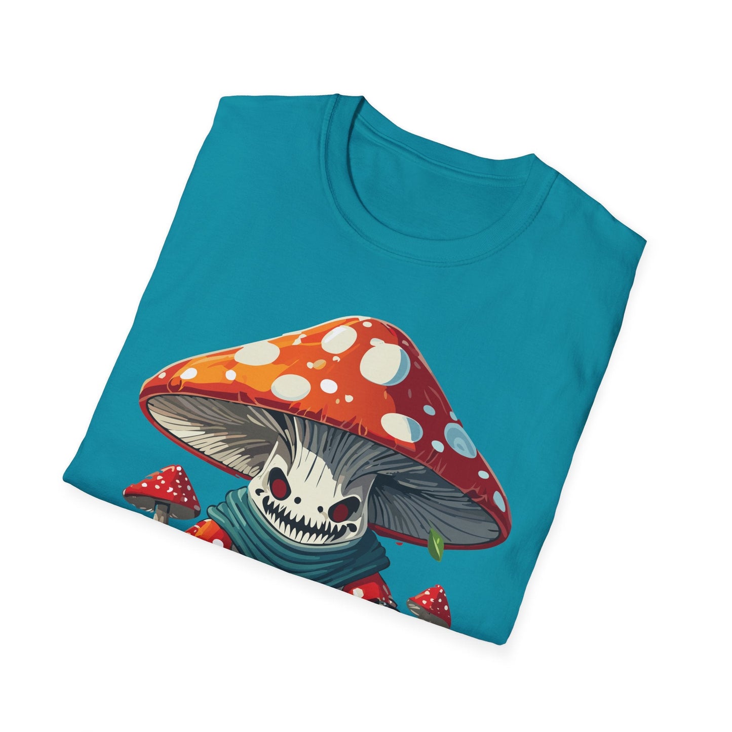 Unisex Mashroom T Shirt Funny Fungus Inspired Design Gildan Softstyle 64000 Tee Shirt