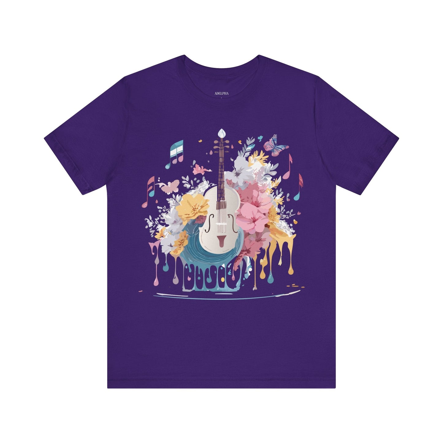Adelpha Graphic T Shirt Unisex Short Sleeve Jersey Tee With Vintage Inspired Artwork