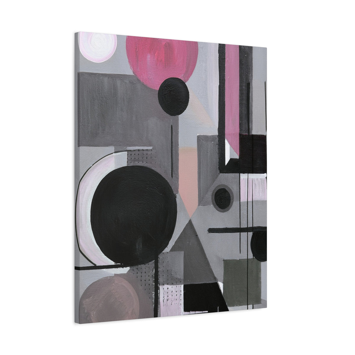 Abstract Geometric Painting Print Canvas 20x24,20x30,24x30 24x32,24x36,30x40 32x48,36x48,40x60 Pine-Wood Inner Frame ABS-42