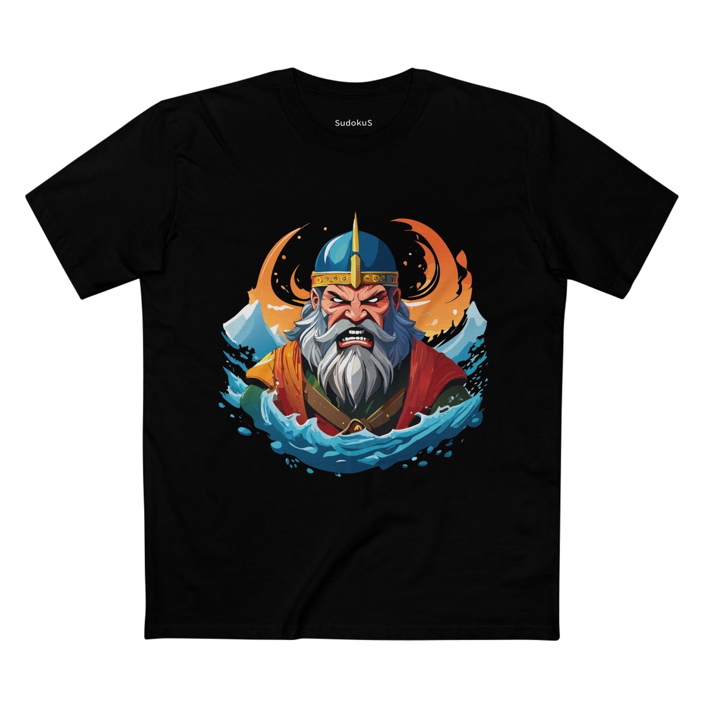 Viking Graphic Unisex 100 Cotton Staple Tee 24