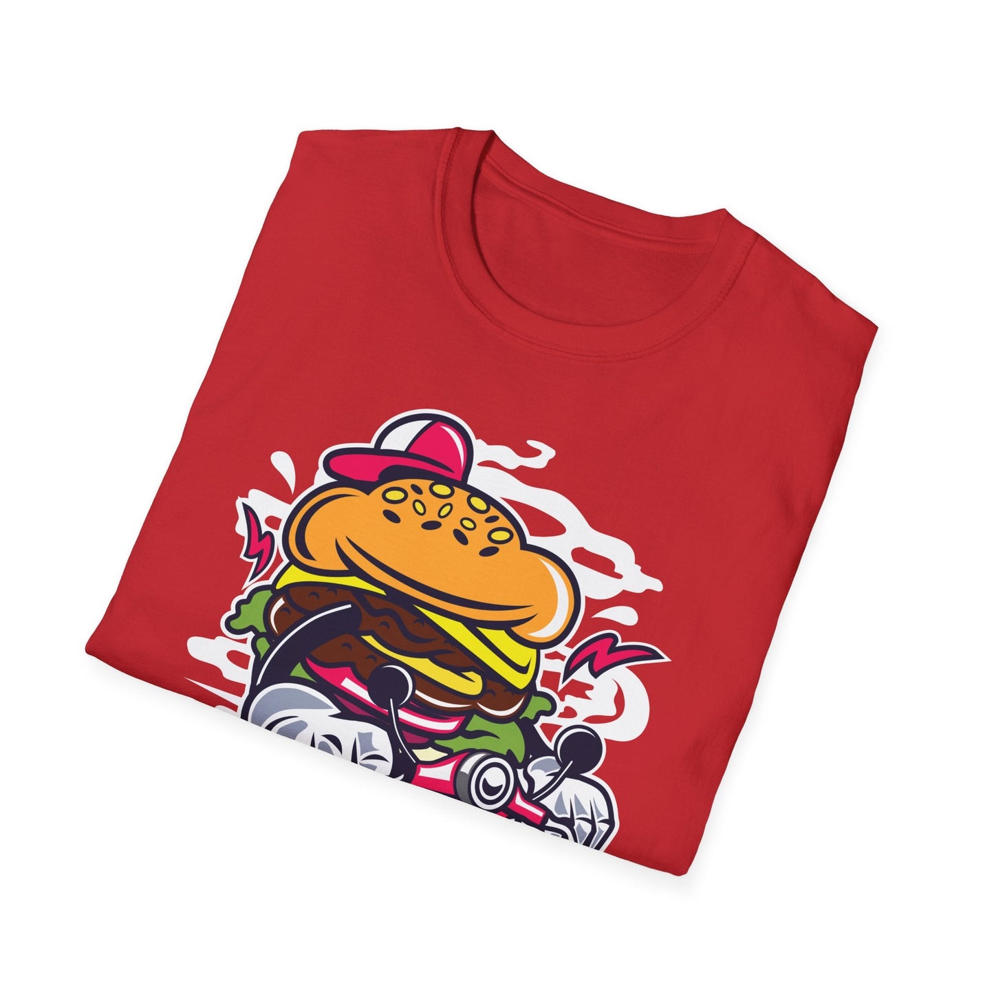 Cartoon T Shirt Animation Tee Funny Unisex Softstyle Gildan 64000 100 Percent Ring Spun Cotton