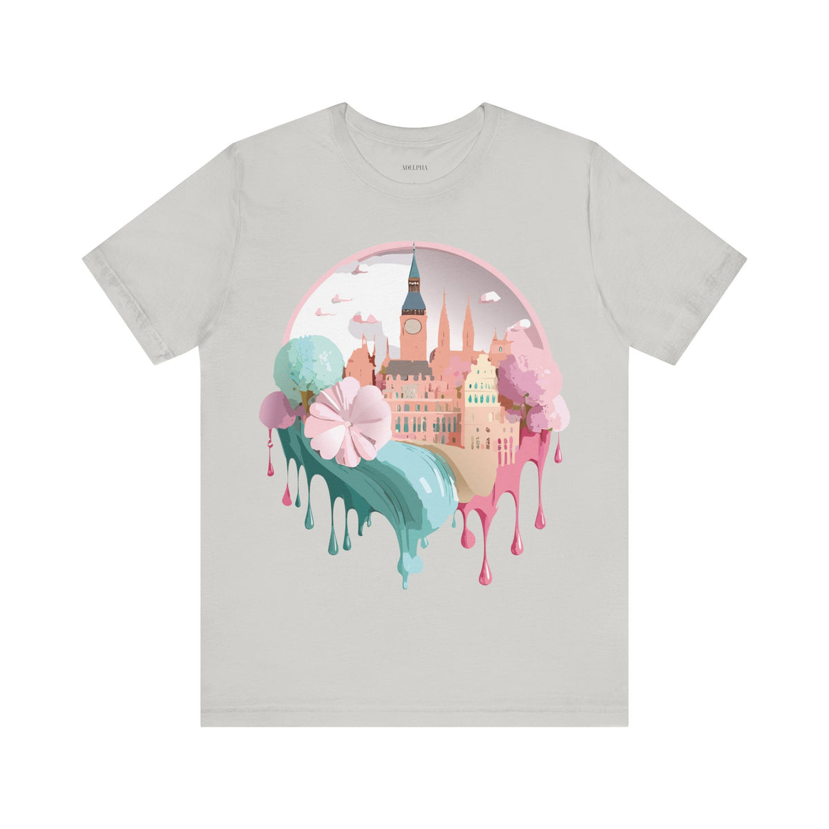Unisex Cotton Bella+Canvas Tee with Prague