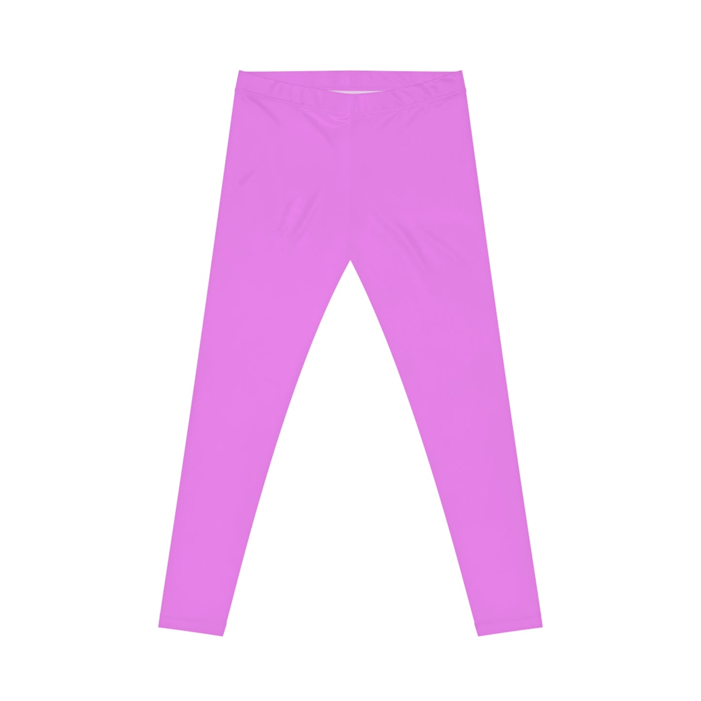 Violet Color Women's Poly-Span Casual Leggings XS-2XL