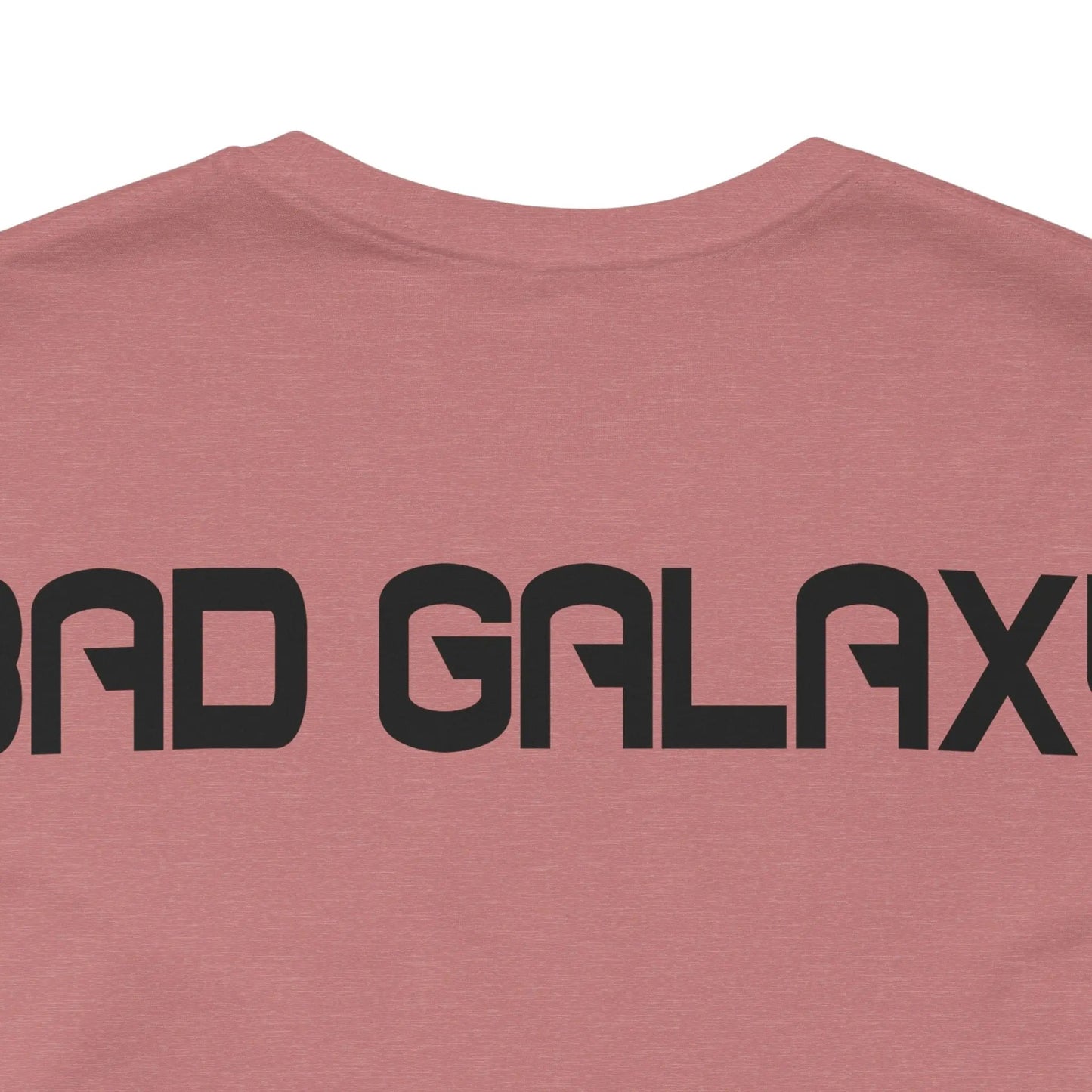 Bad Galaxy Tee Shirt With Alien 100 Percent Cotton Made In USA Eco Friendly Inks