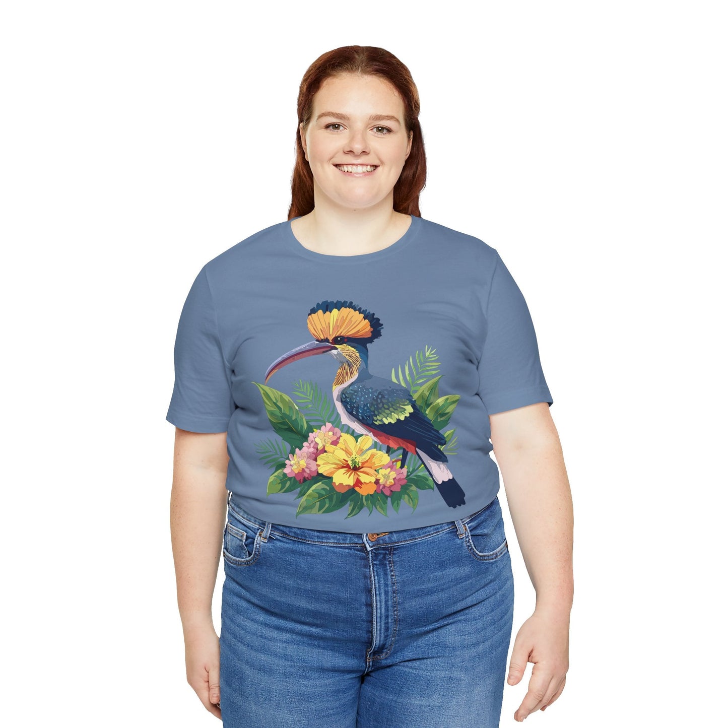 Unisex Animal Tee Shirt With Art Design Wild Animals Short Sleeve Jersey Tee For Everyday