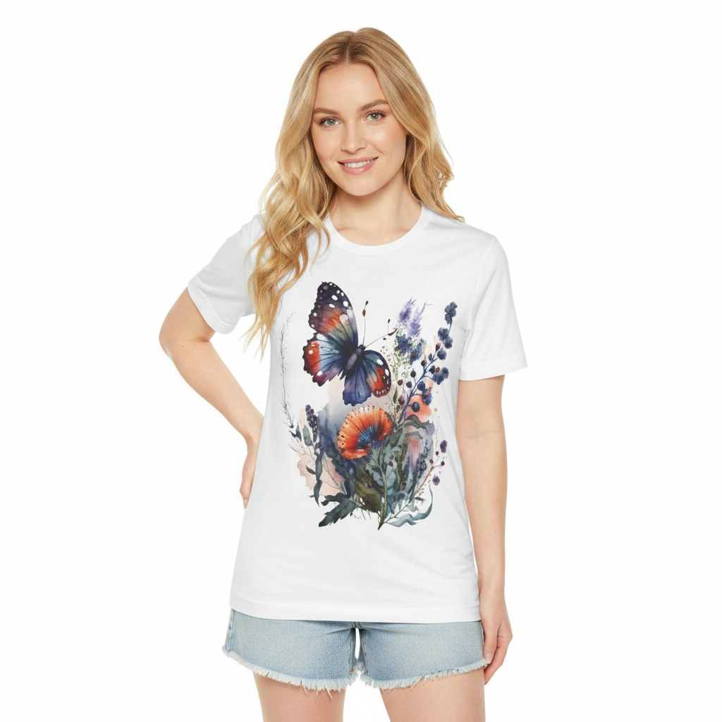 Camiseta de mariposa | Camiseta de mariposa 