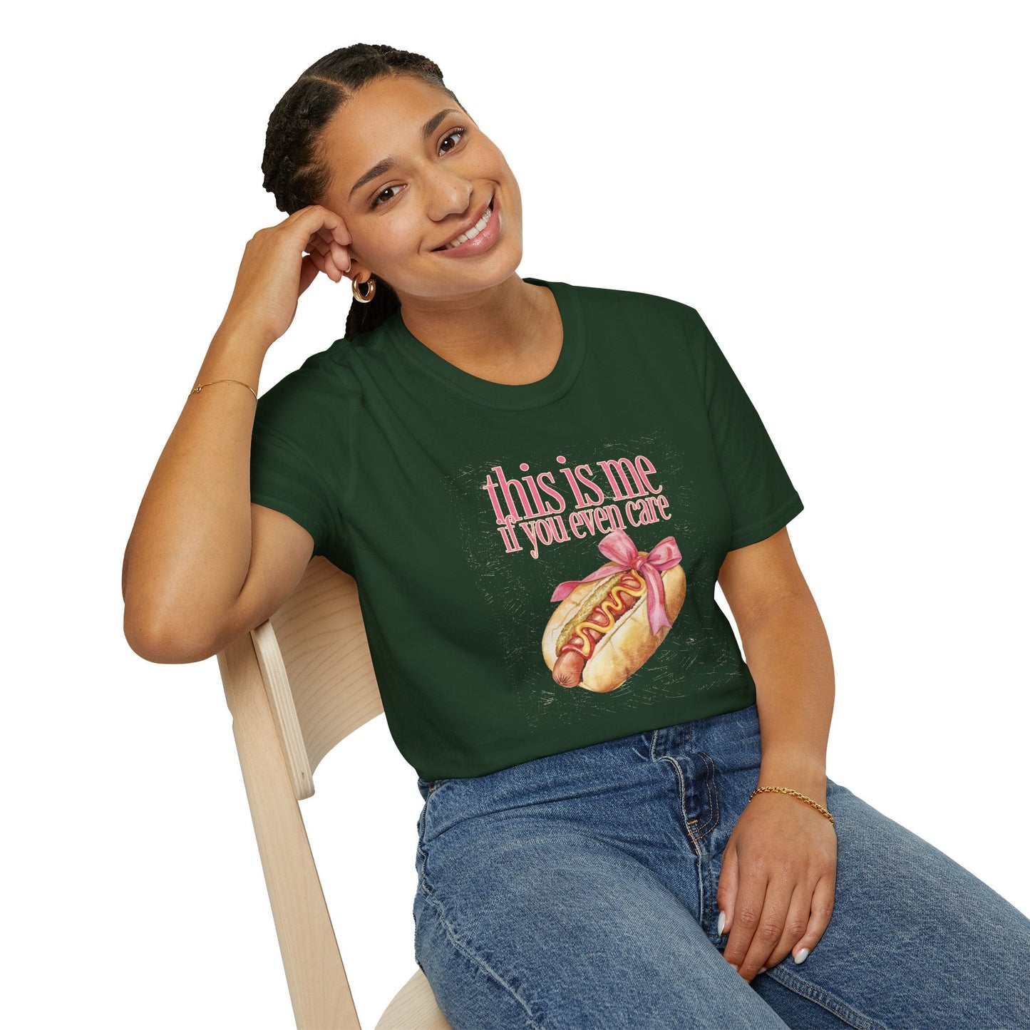 Funny Food T Shirt Unisex Softstyle Tee with Art Design Gildan 64000 100 Percent Ring Spun Cotton Lightweight Comfort