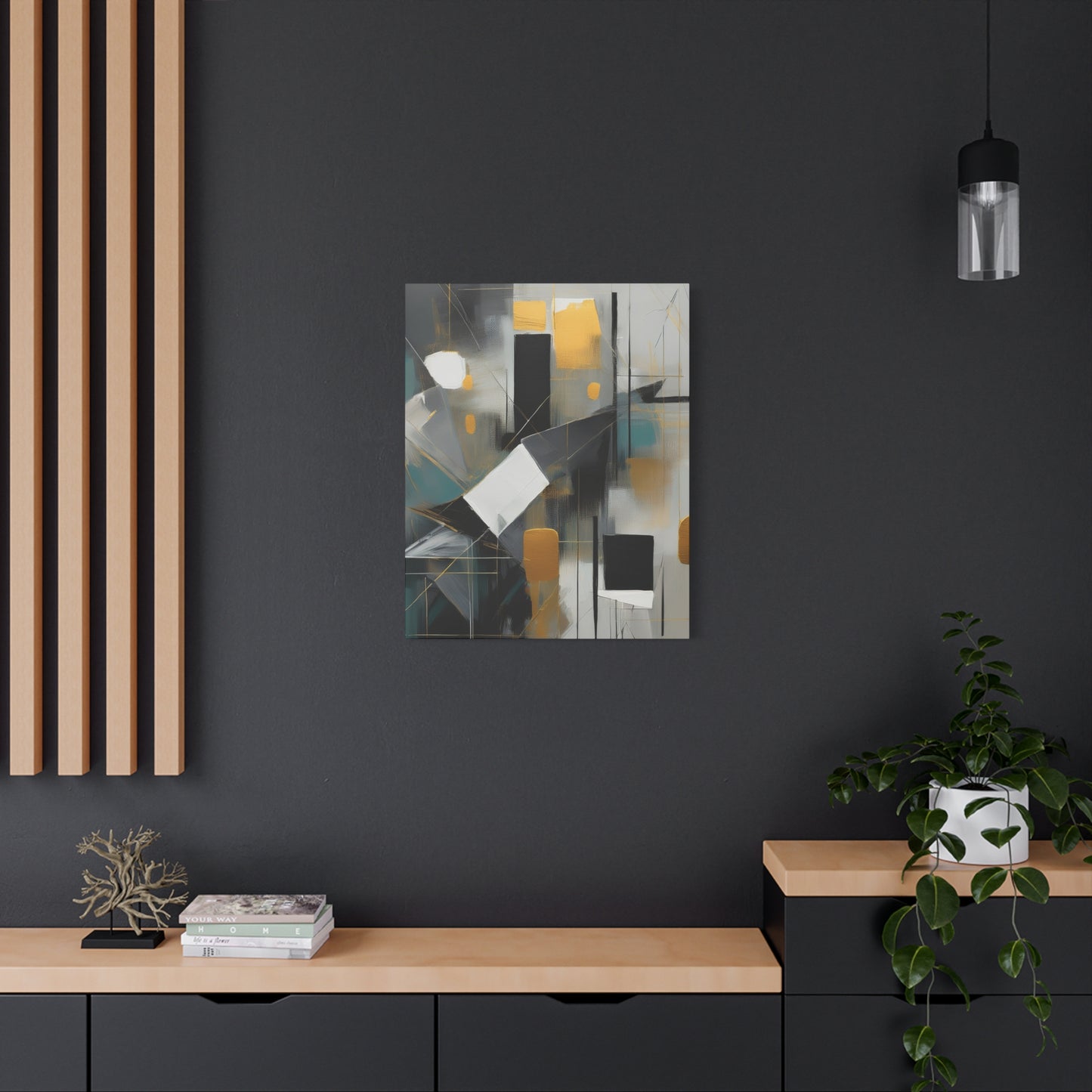 Abstract Oil Painting Print Canvas 20x24,20x30,24x30 24x32,24x36,30x40 32x48,36x48,40x60 Pine-Wood Inner Frame ABS-205
