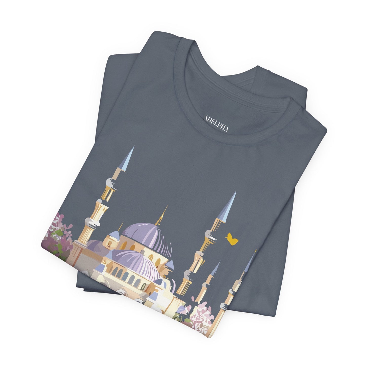 Istanbul Tourist Shirt Unisex Graphic Tee Featuring Vintage Adelpha Artwork For Everyday Wear