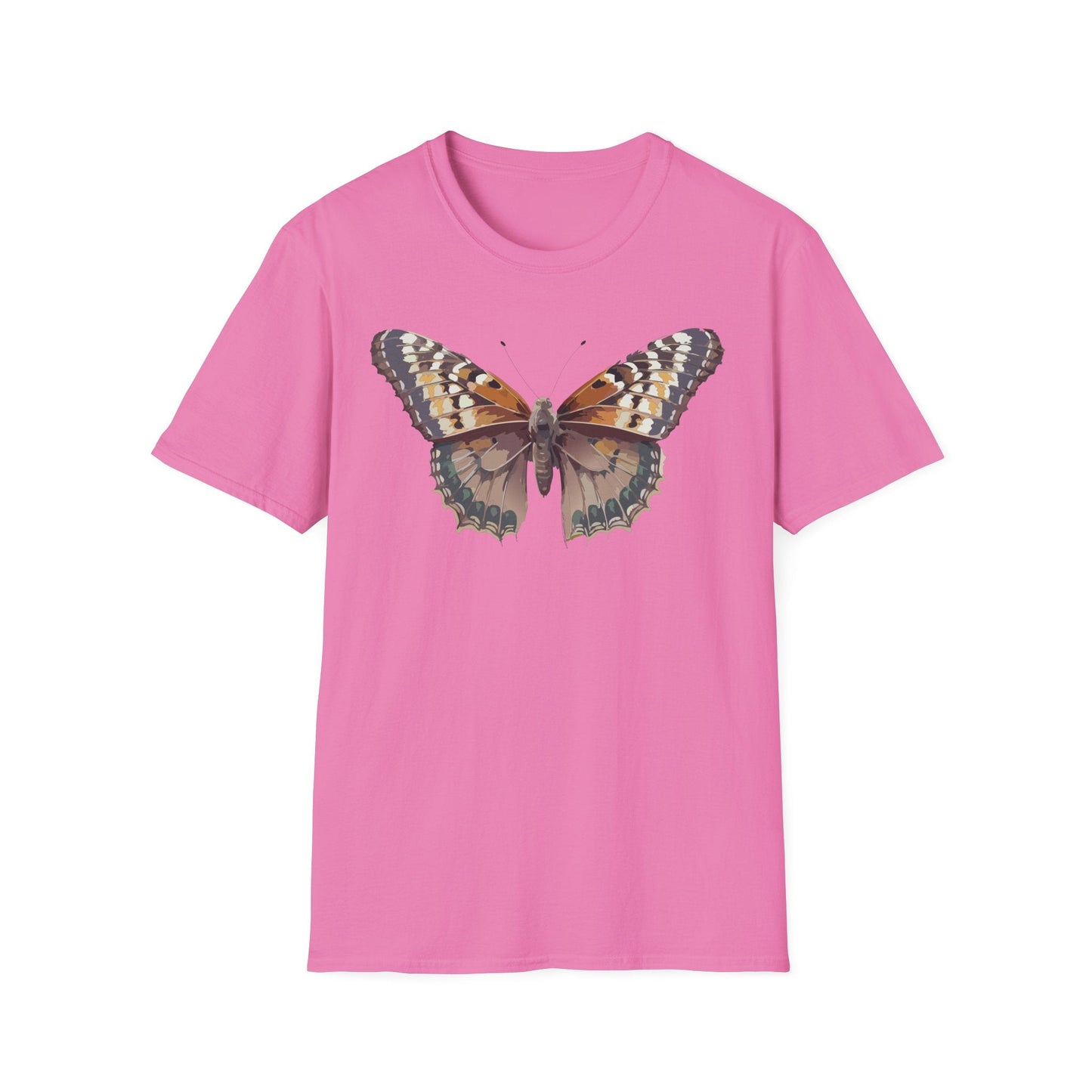 Monarch Butterfly Shirt Unisex T Shirt Design Gildan Softstyle 64000 100 Percent Ring Spun Cotton