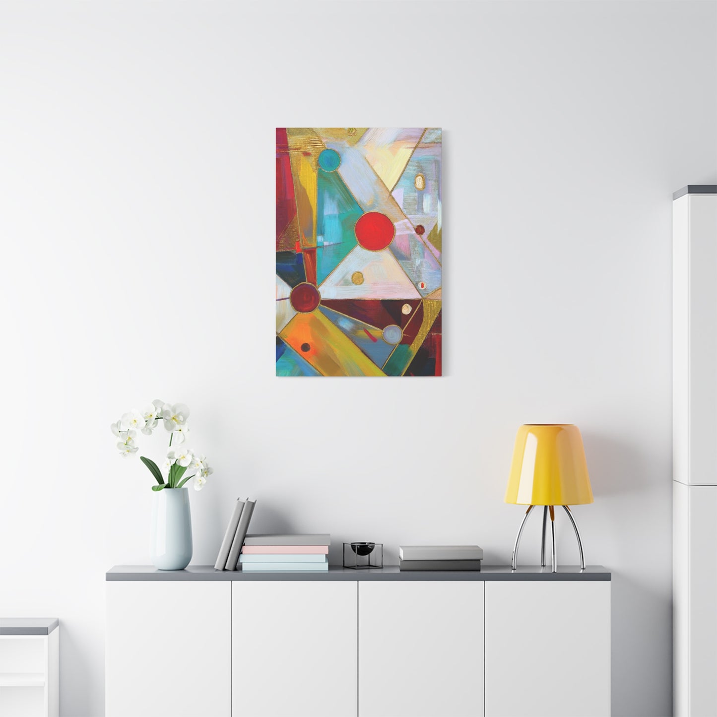 Abstract Oil Painting Print Canvas 20x24,20x30,24x30 24x32,24x36,30x40 32x48,36x48,40x60 Pine-Wood Inner Frame ABS-177