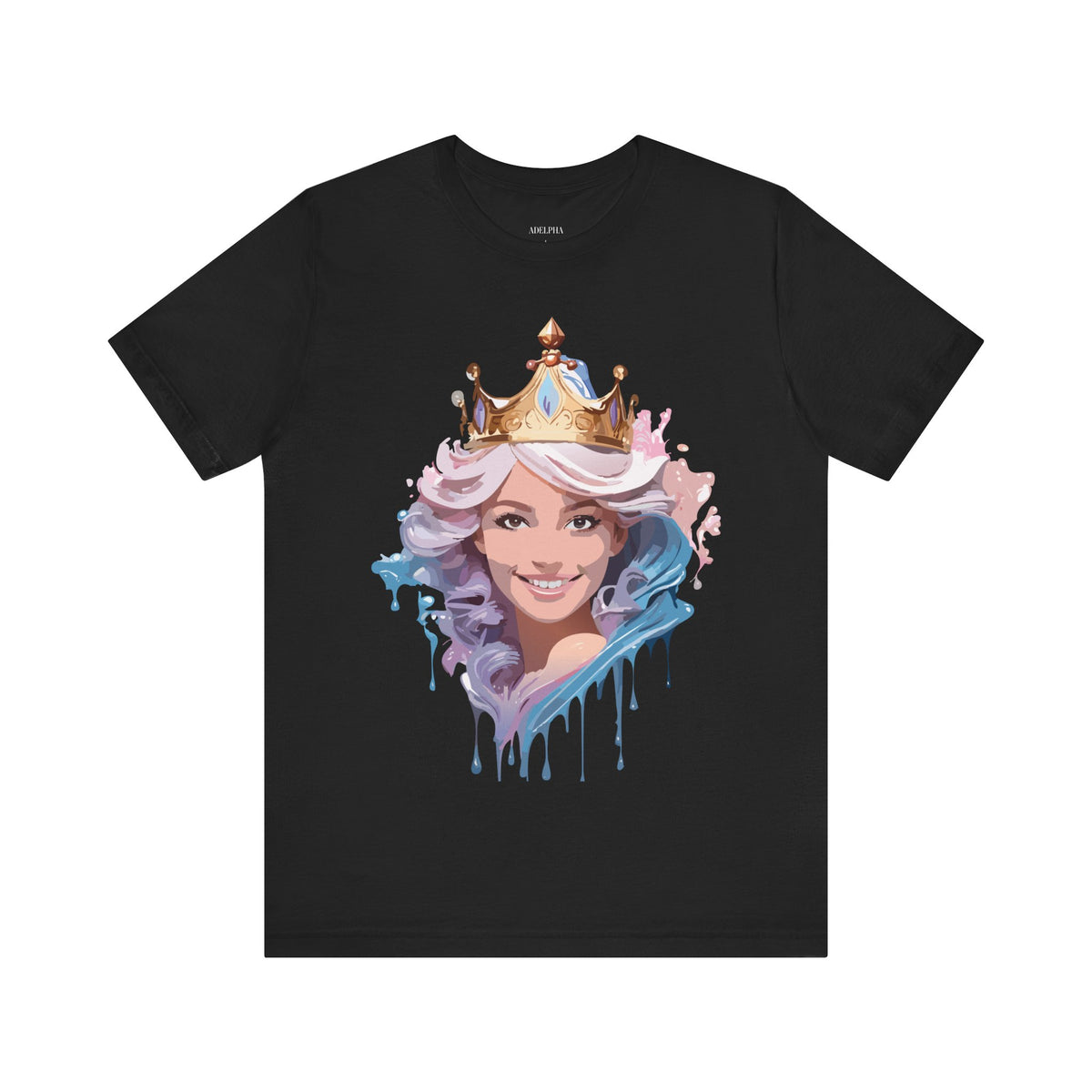 Music Graphic Unisex Cotton Bella+Canvas Tee with Art Design n196