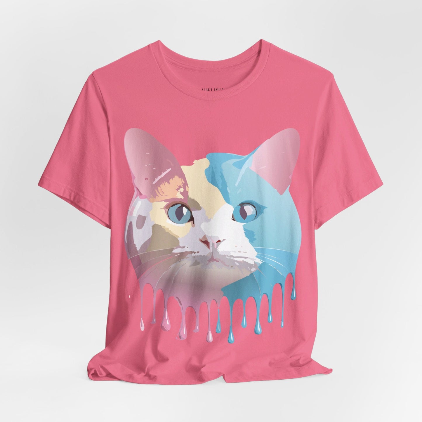 Cat Graphic Tee Unisex Jersey Short Sleeve By Adelpha Art Design