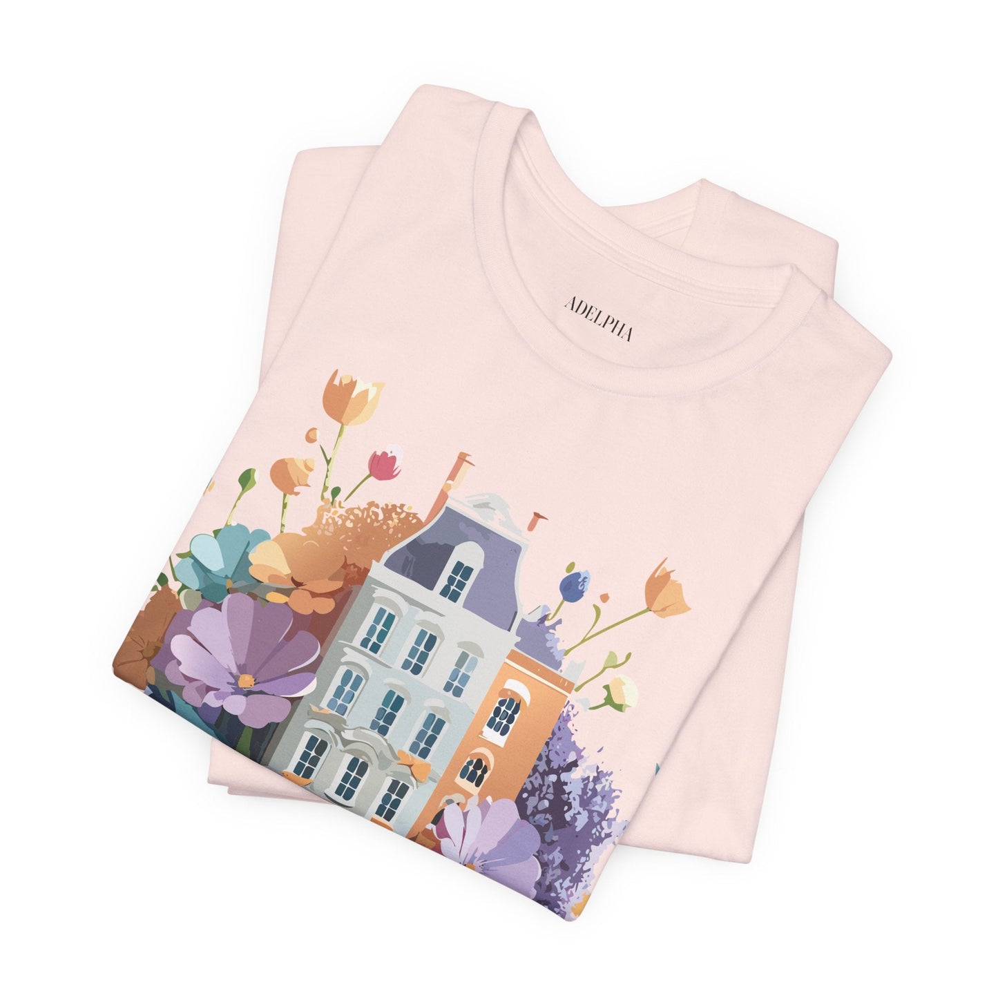 Amsterdam Graphic Tee Unisex Jersey Short Sleeve Shirt Travel Themed Original Artwork