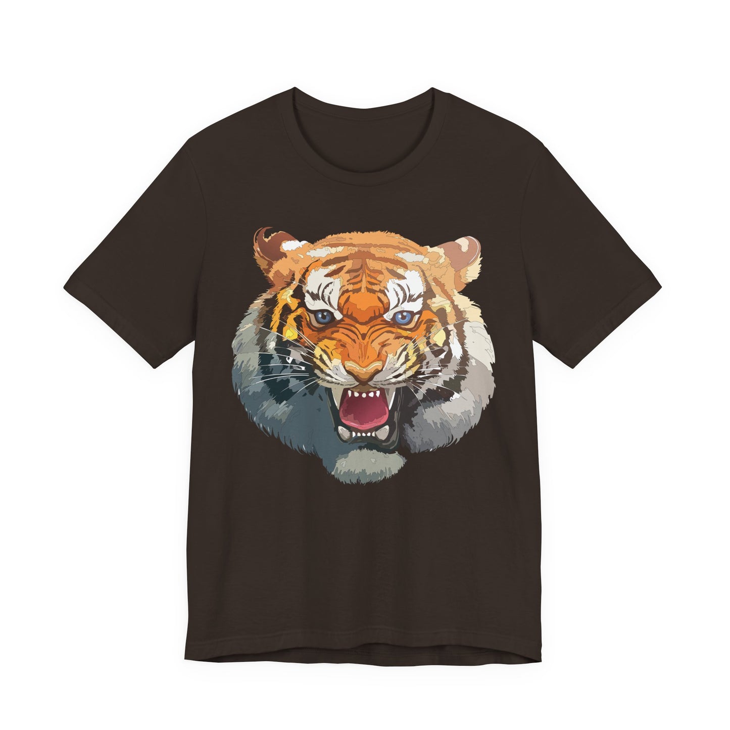 Tiger Shirt, Animal Shirt, T-Shirt with Tiger, Art Design Tee, Animal Tees, Safari T-Shirt, Graphic Design Tee 14