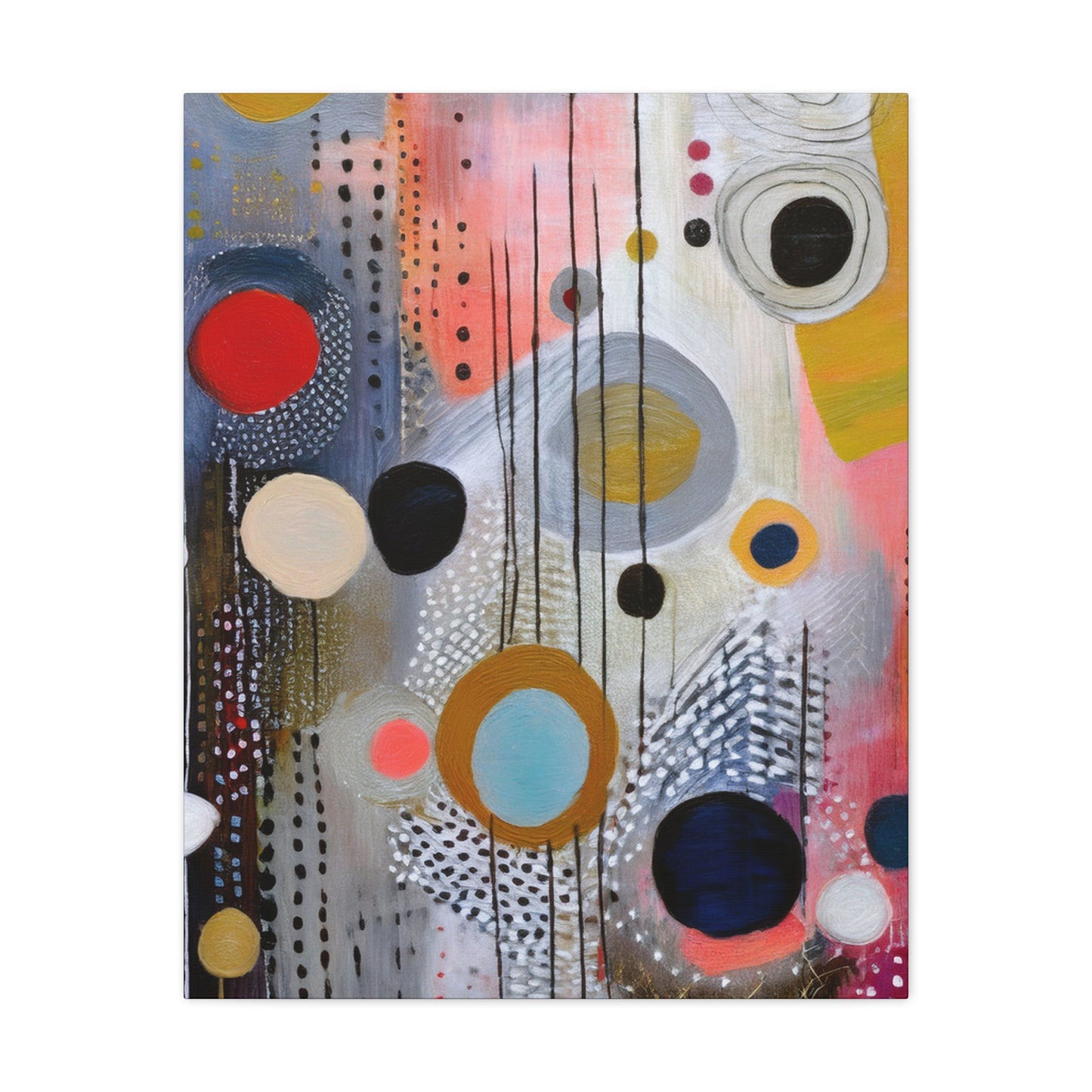 Abstract Oil Painting Print Canvas 20x24,20x30,24x30 24x32,24x36,30x40 32x48,36x48,40x60 Pine-Wood Inner Frame ABS-109