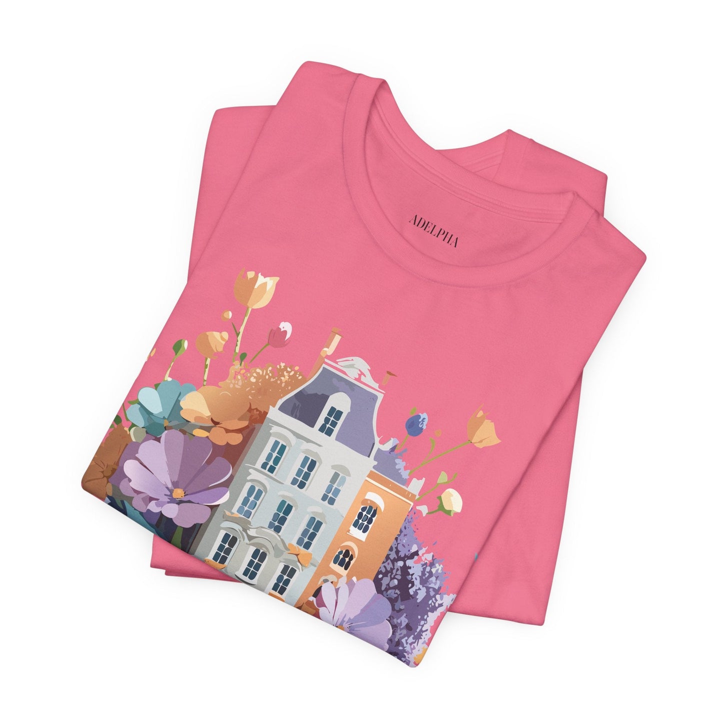 Amsterdam Graphic Tee Unisex Jersey Short Sleeve Shirt Travel Themed Original Artwork