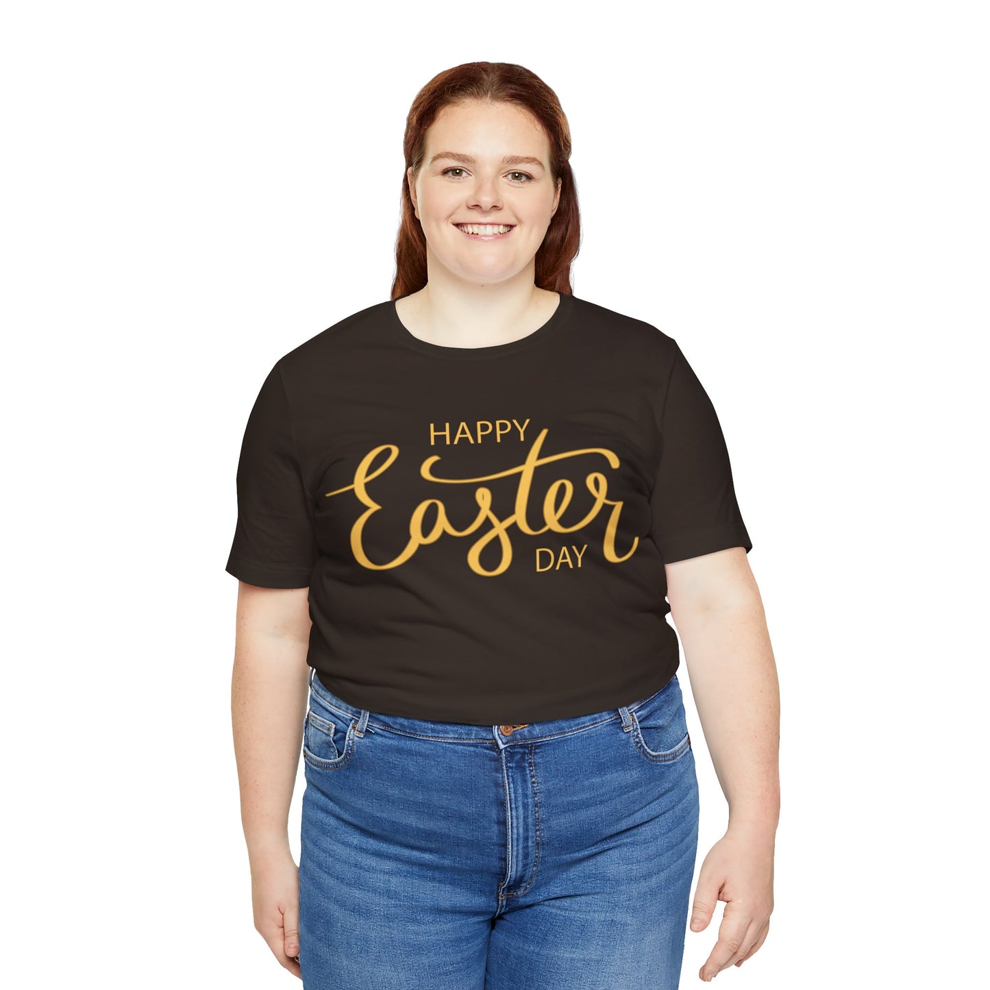 Unisex Cotton Tee Shirt with Easter Prints