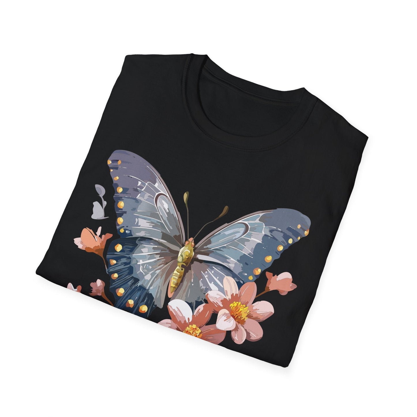 Butterfly Shirt Unisex T Shirt Monarch Butterfly Softstyle Tee Gildan 64000 Breathable Everyday Wear