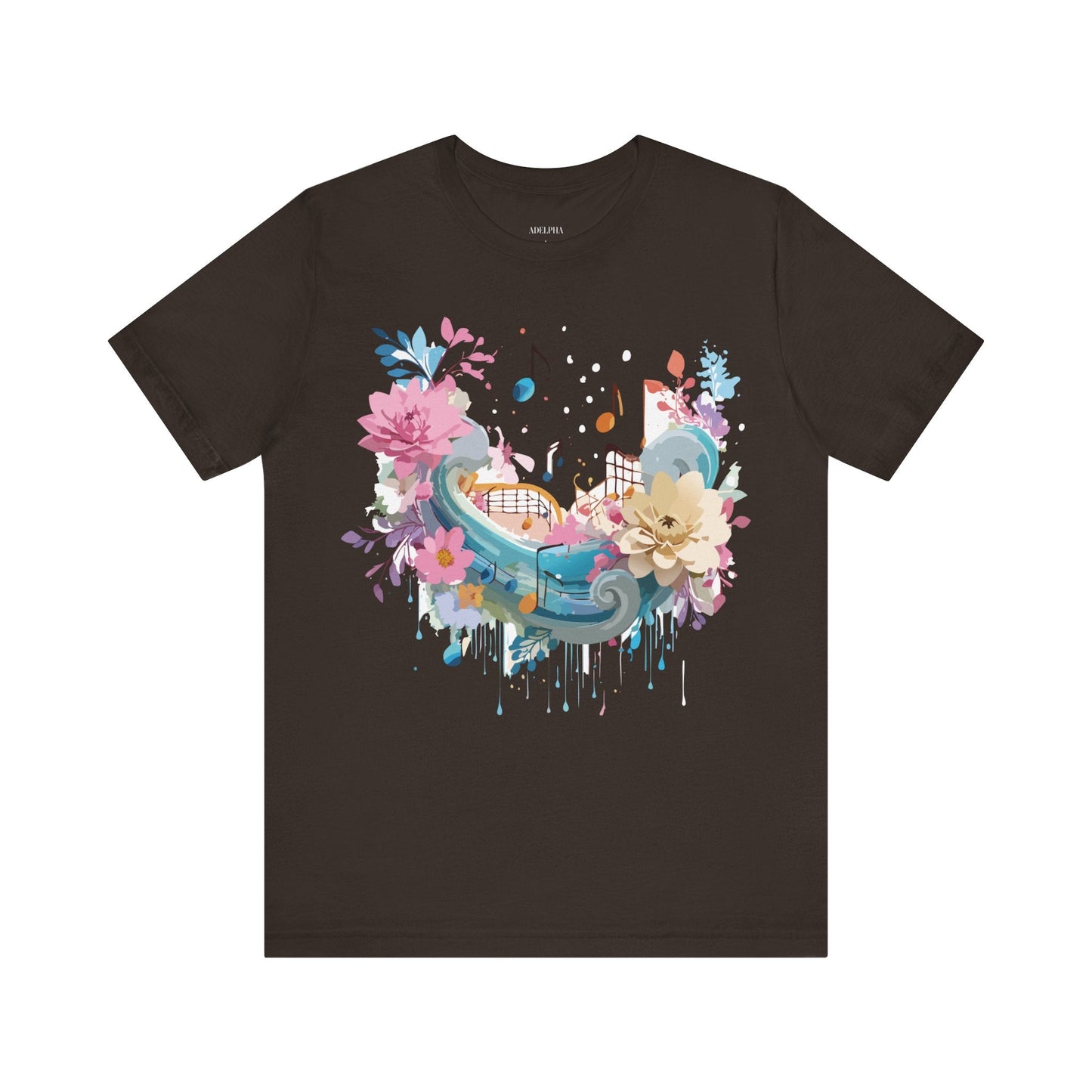 Adelpha Graphic Tee Unisex Jersey Short Sleeve Art Design Vintage Inspired Music T Shirt