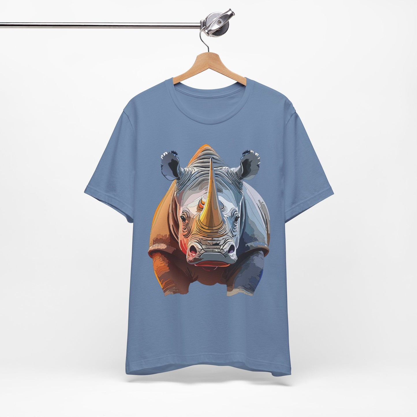 Unisex Animal Graphic Tee Shirt With Art Design Wild Animals Shirt Gildan Softstyle Cotton