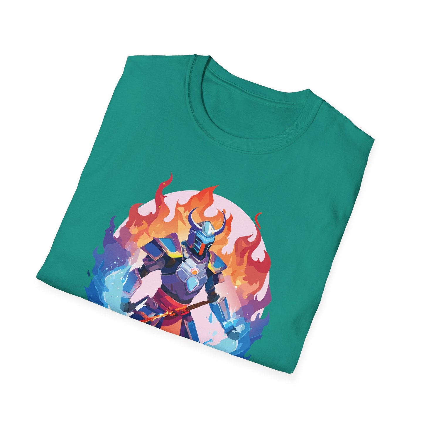 Samurai Shirt Unisex Gildan Softstyle 64000 Tee 100 Percent Cotton Comfortable Tee