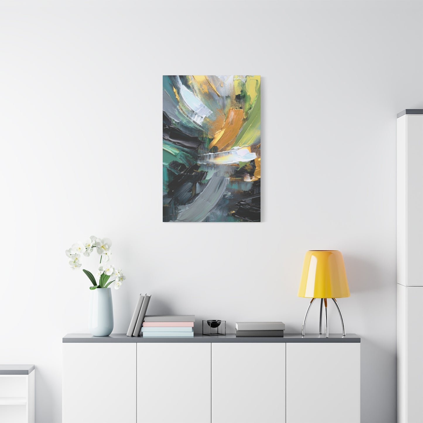 Abstract Oil Painting Print Canvas 20x24,20x30,24x30 24x32,24x36,30x40 32x48,36x48,40x60 Pine-Wood Inner Frame ABS-80