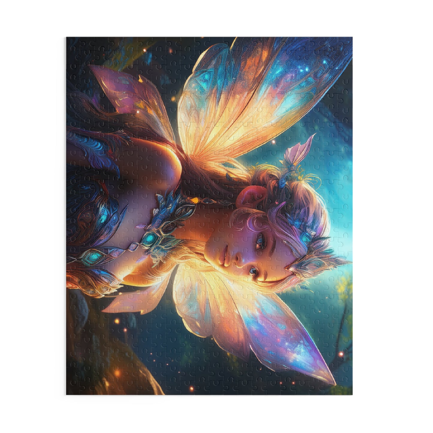 Fairy Puzzle 500-Chipboard Pieces in Box | Kids Puzzles Size: 16" x 20",  Ages 9+ and Family pn12